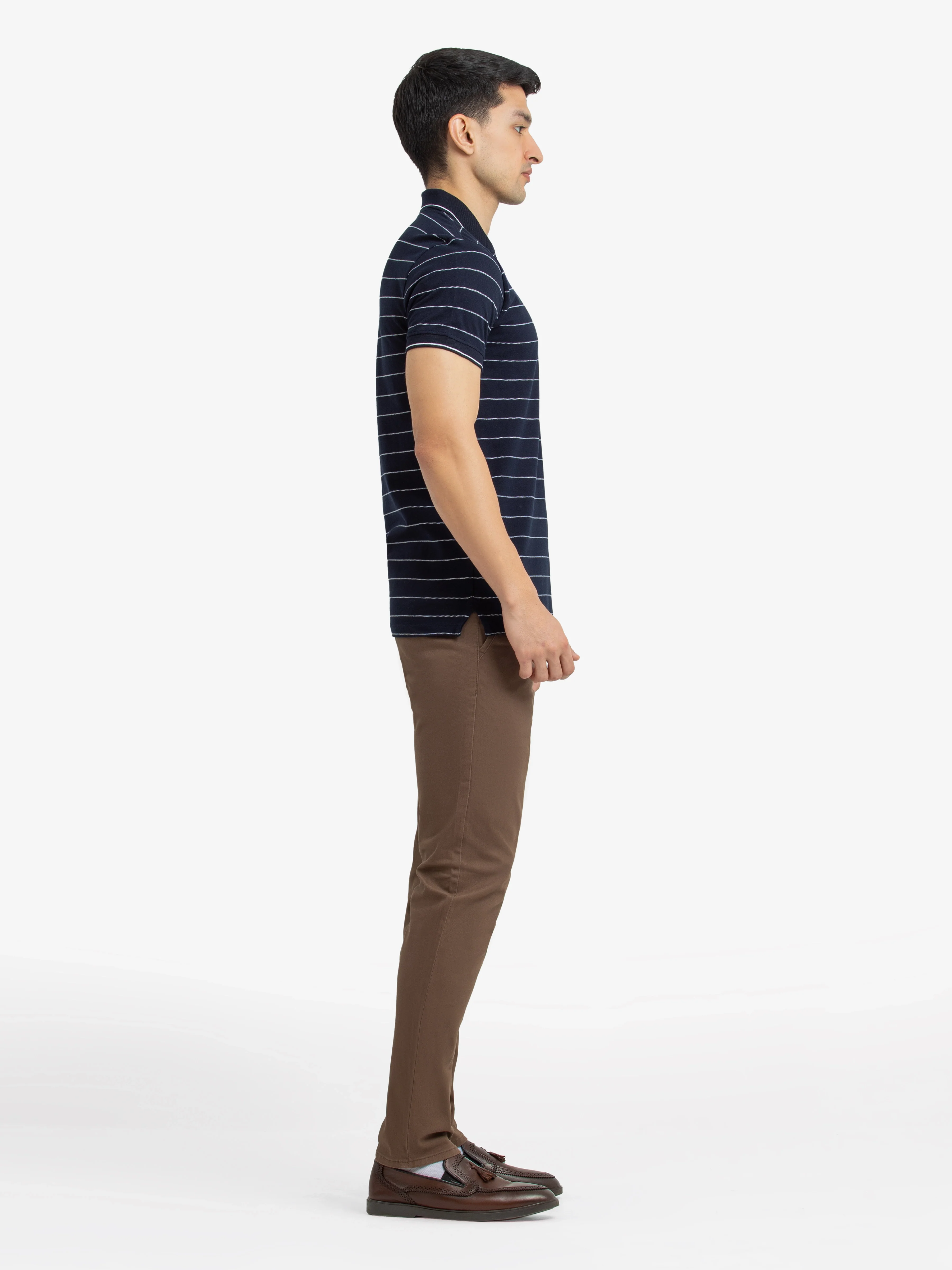 Men's Navy Blue Polo Shirt - EMTPS24-014 - Image 4