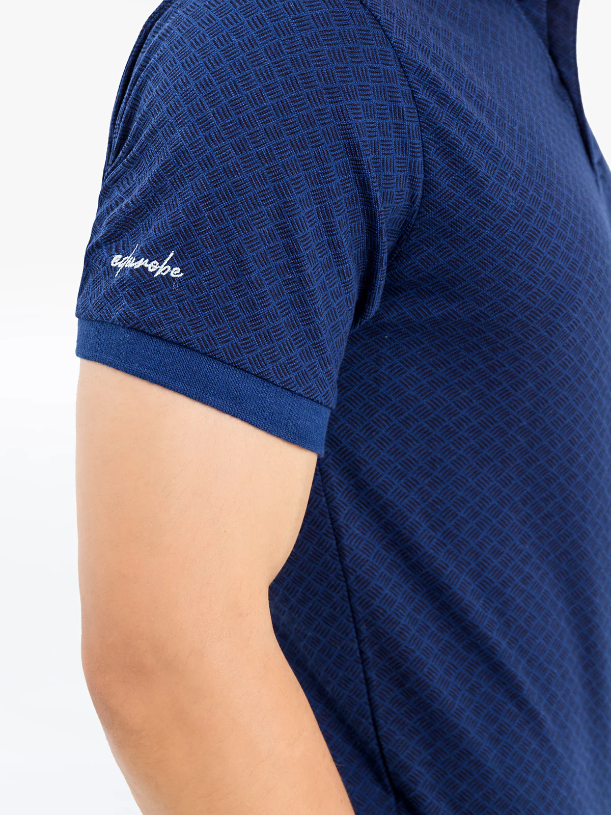Men's Navy Blue Polo Shirt - EMTPS24-065 - Image 3