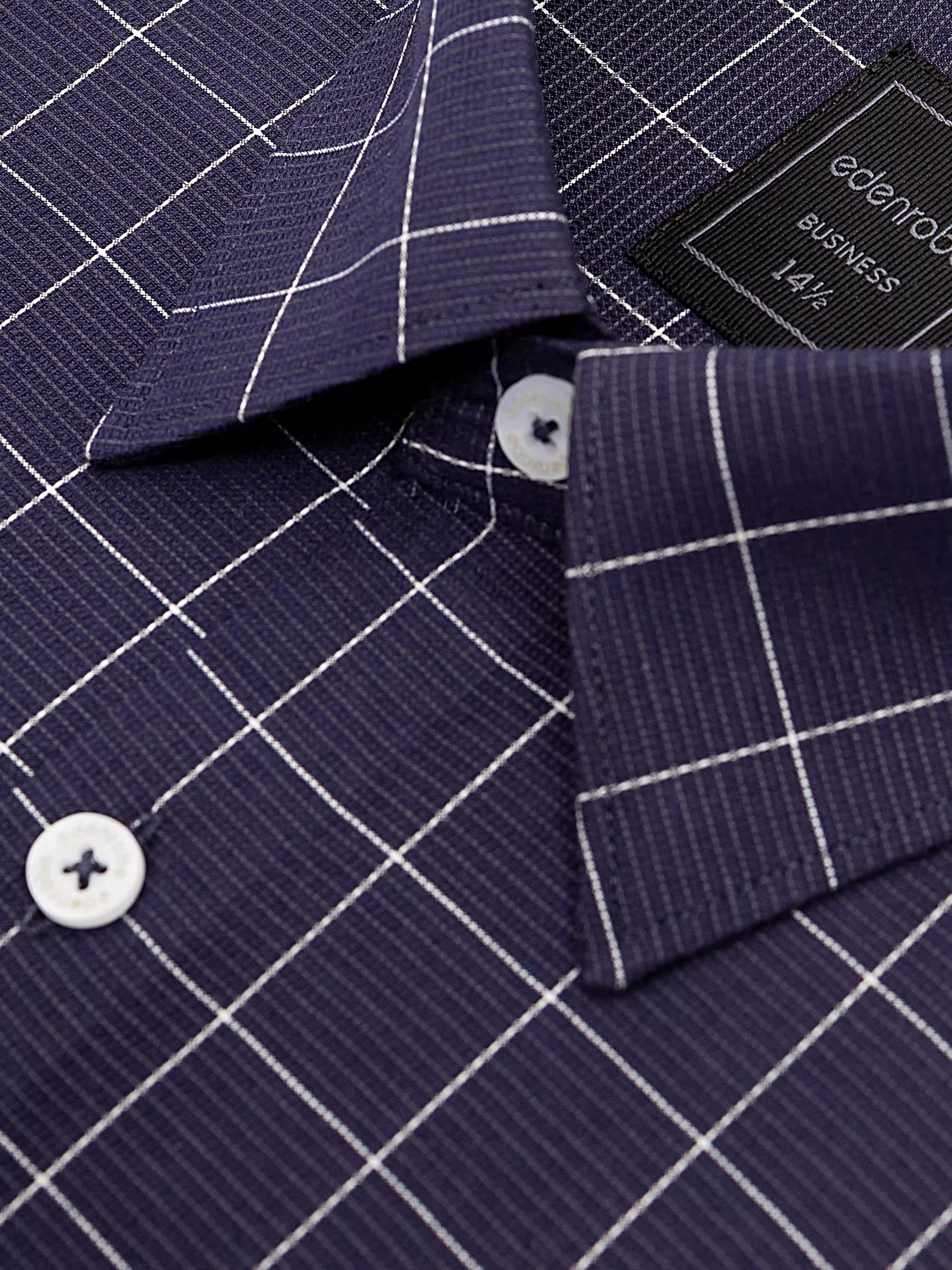 Men's Navy Blue Shirt - EMTSB6-198 - Image 3