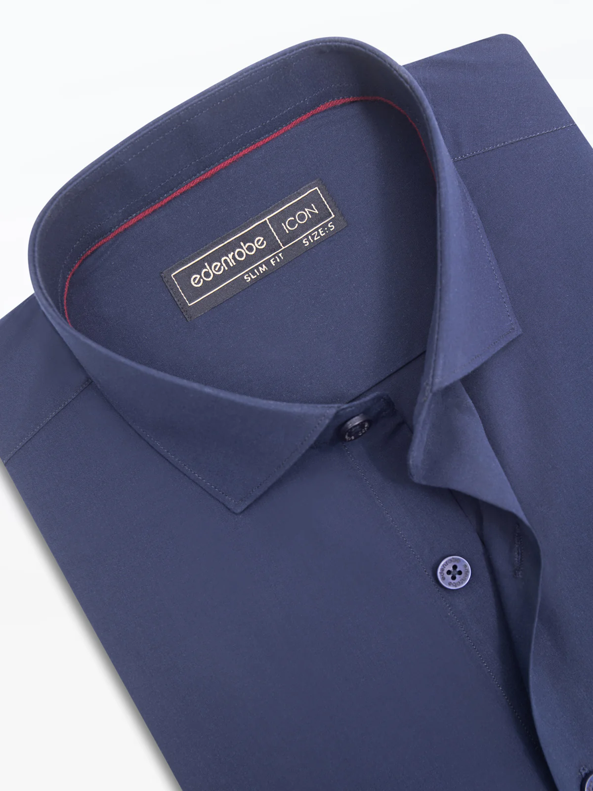 Men's Navy Blue Shirt - EMTSI24-50685 - Image 2