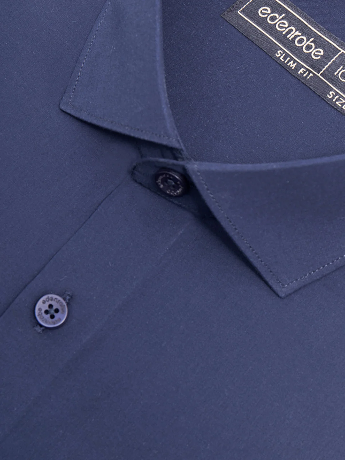 Men's Navy Blue Shirt - EMTSI24-50685 - Image 4