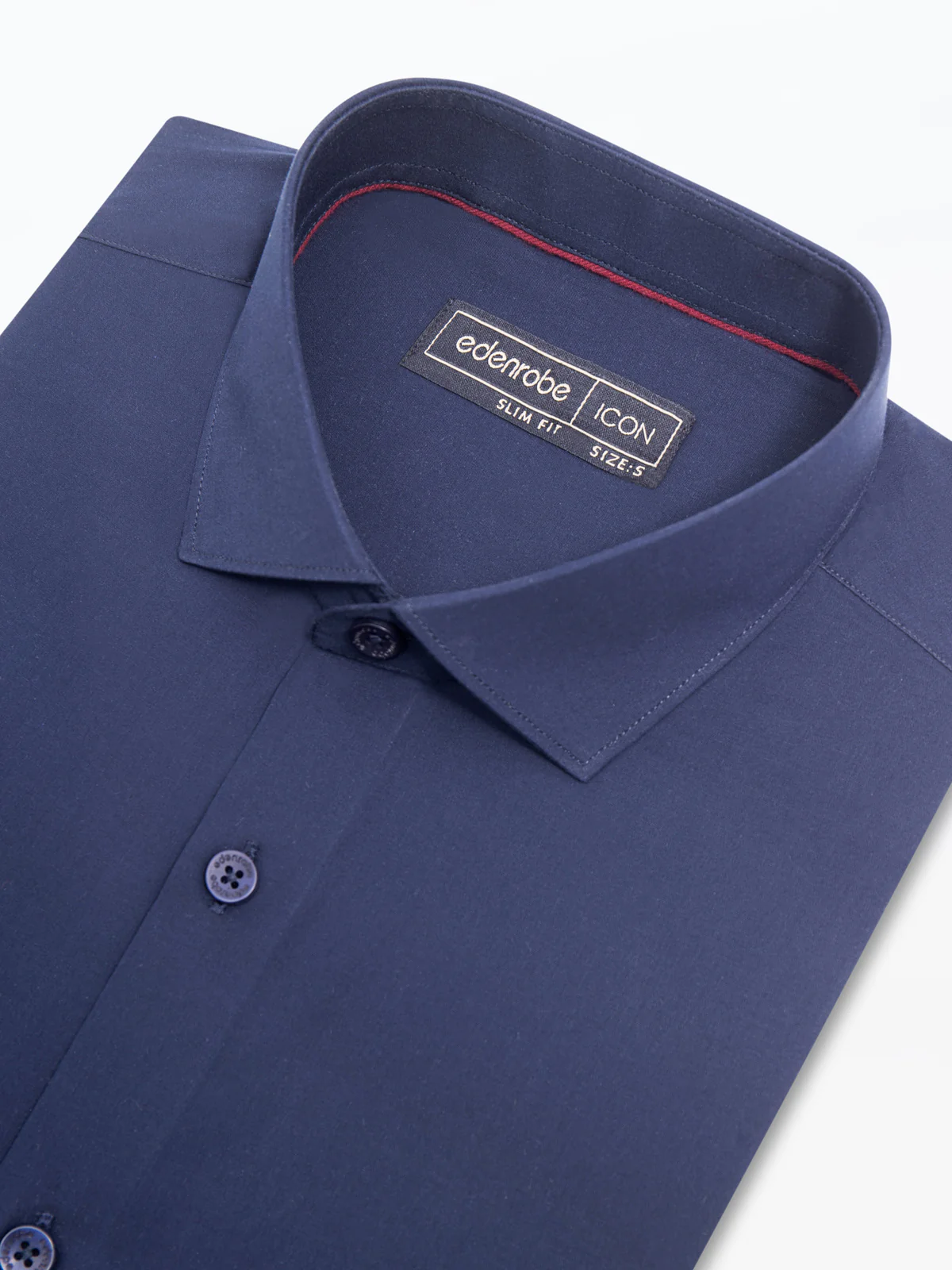 Men's Navy Blue Shirt - EMTSI24-50685 - Image 5