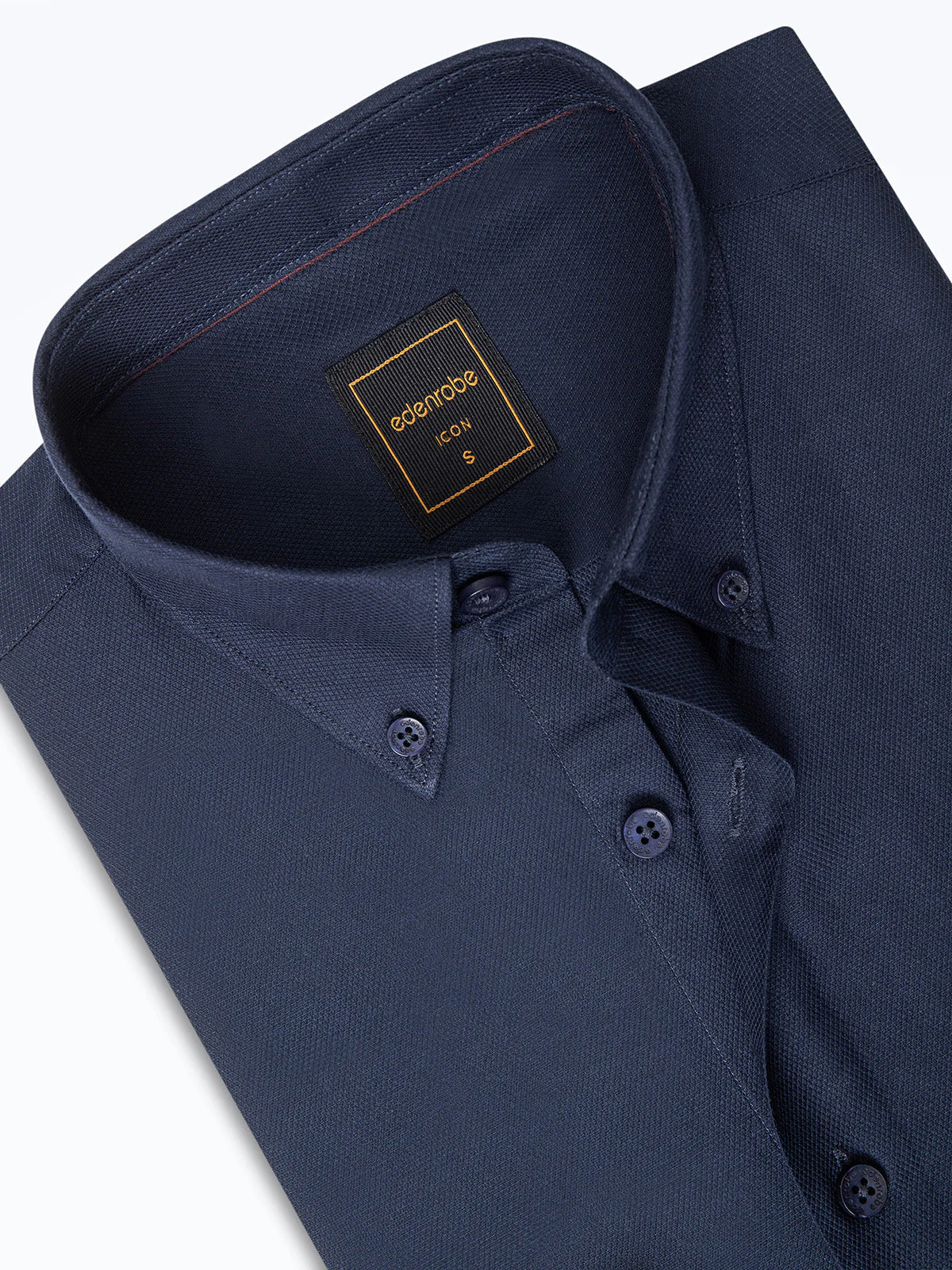 Men's Navy Blue Shirt - EMTSI24-50705 - Image 2