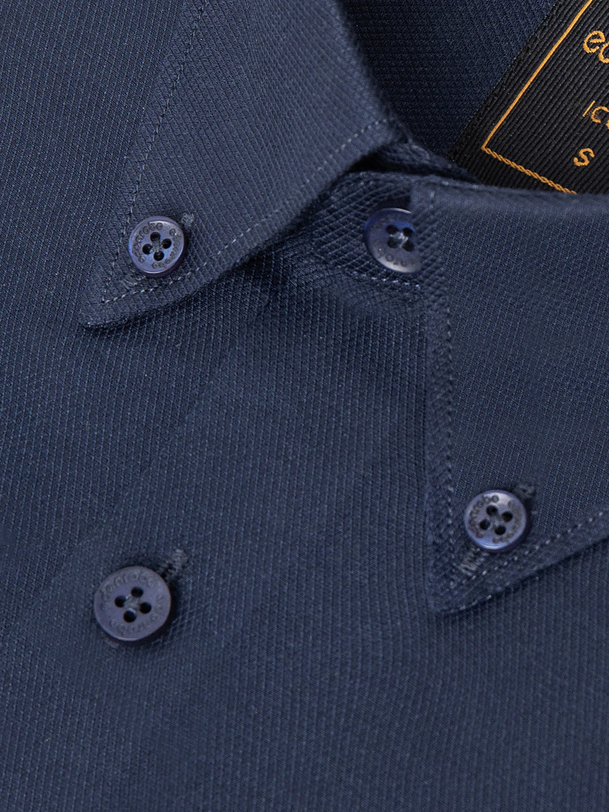Men's Navy Blue Shirt - EMTSI24-50705 - Image 3