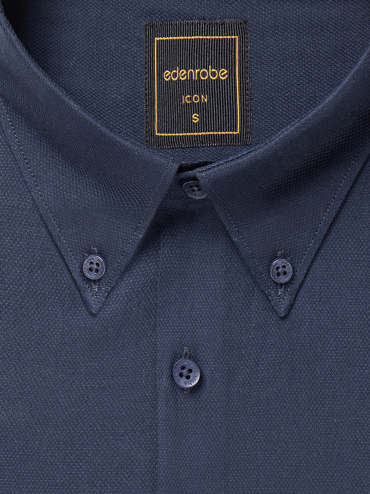 Men's Navy Blue Shirt - EMTSI24-50705 - Image 4