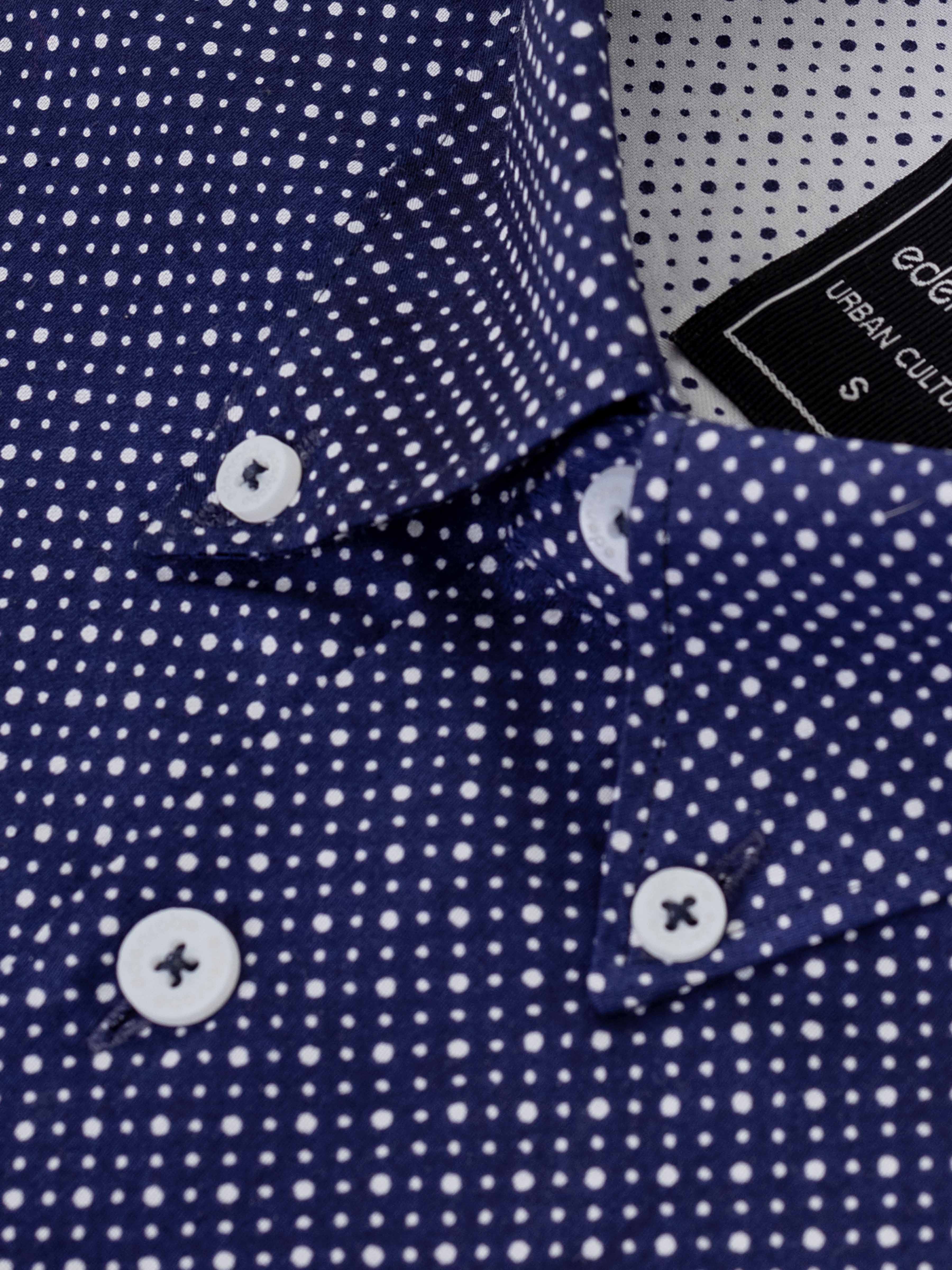 Men's Navy Blue Shirt - EMTSUC5-217 - Image 2