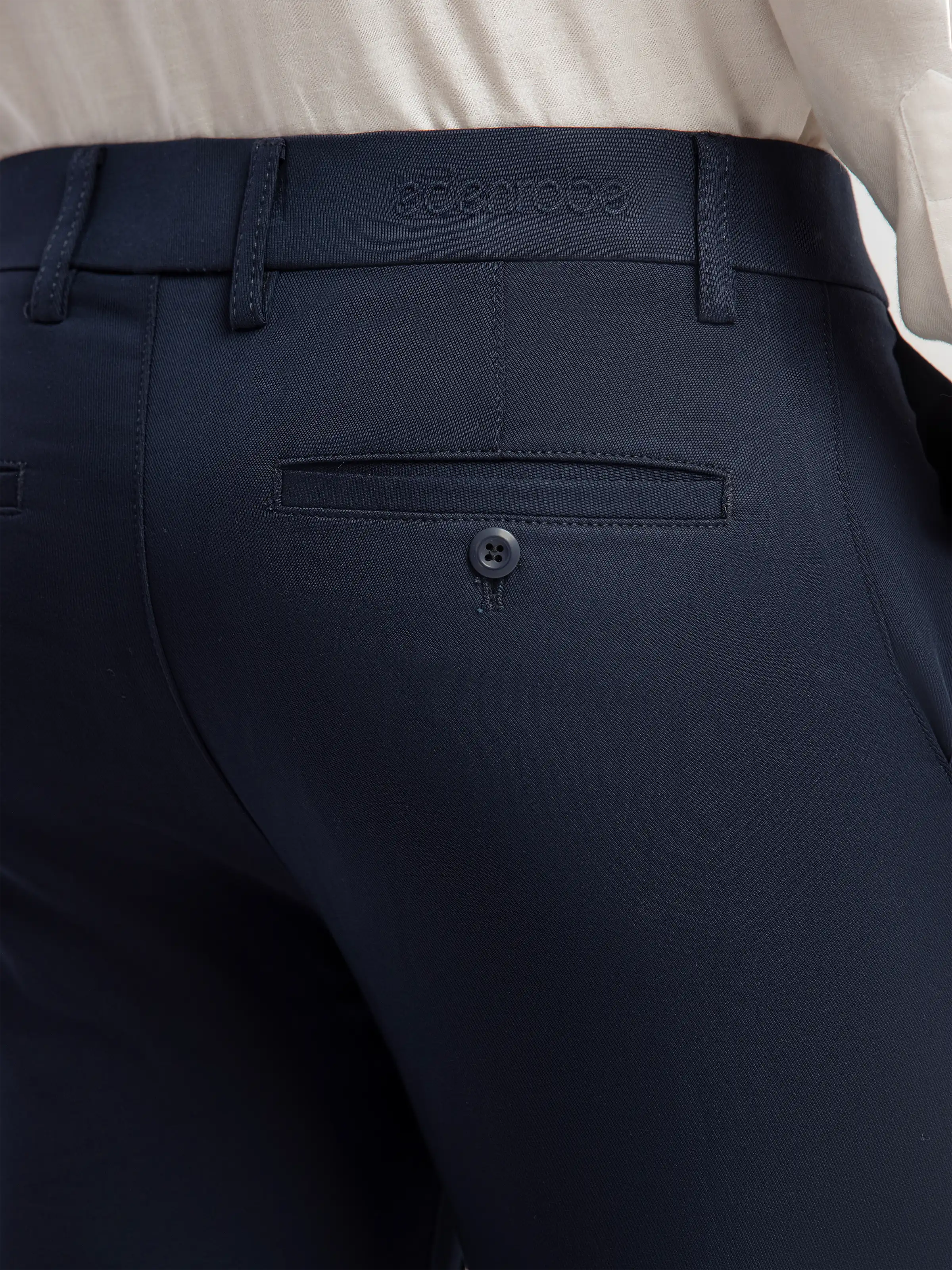 Men's Navy Formal Pant - EMBPF6-15302 - Image 4