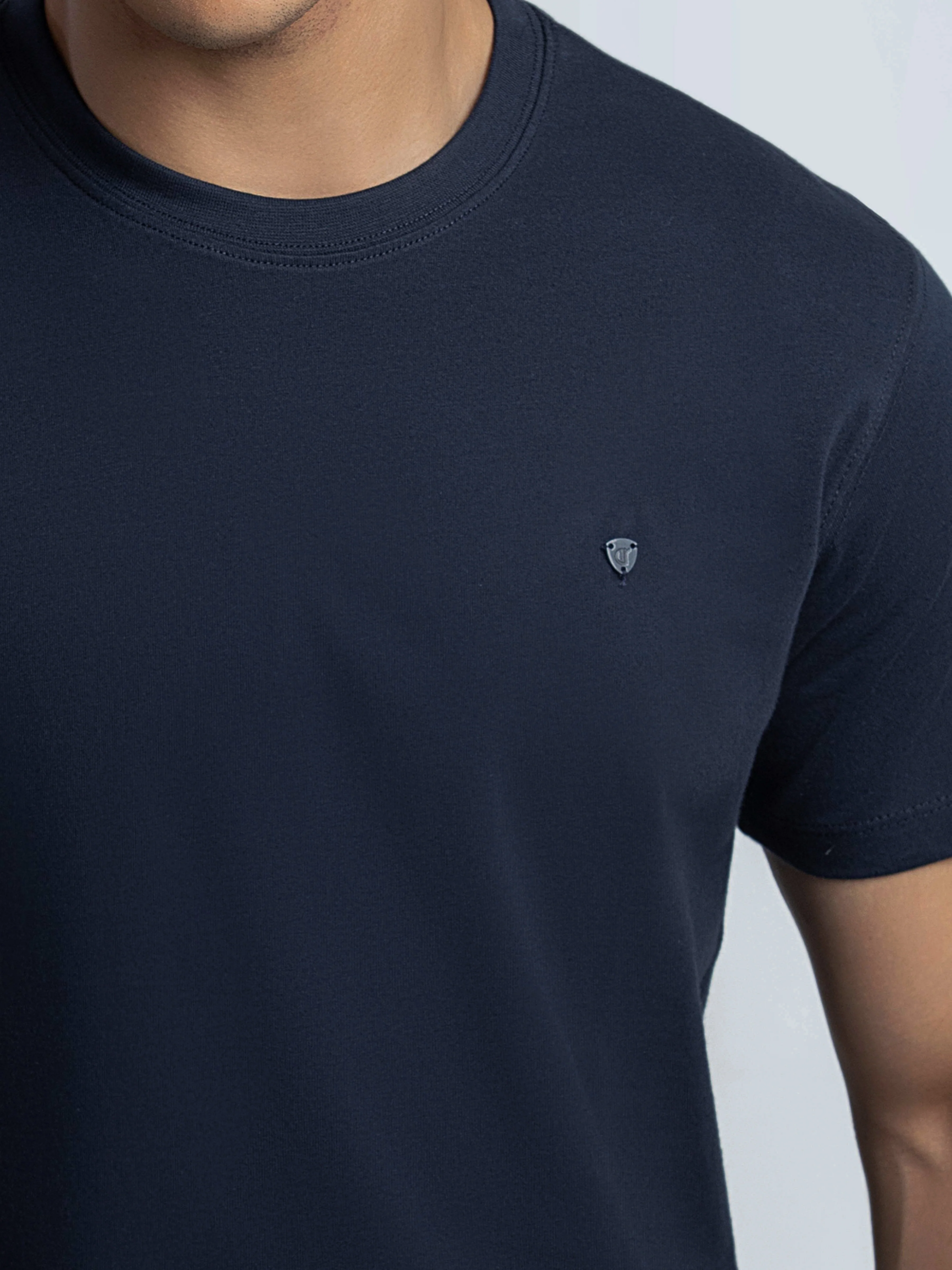 Men's Navy Graphic Tee - EMTGT6-007 - Image 3