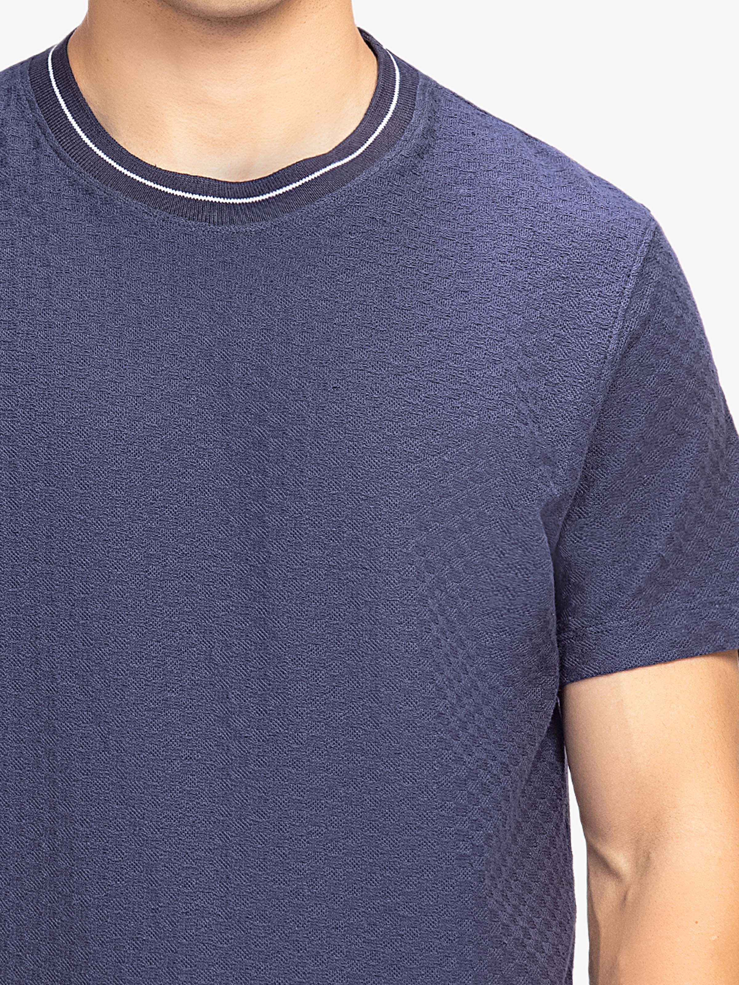 Men's Navy Graphic Tee - EMTGT6-031 - Image 2