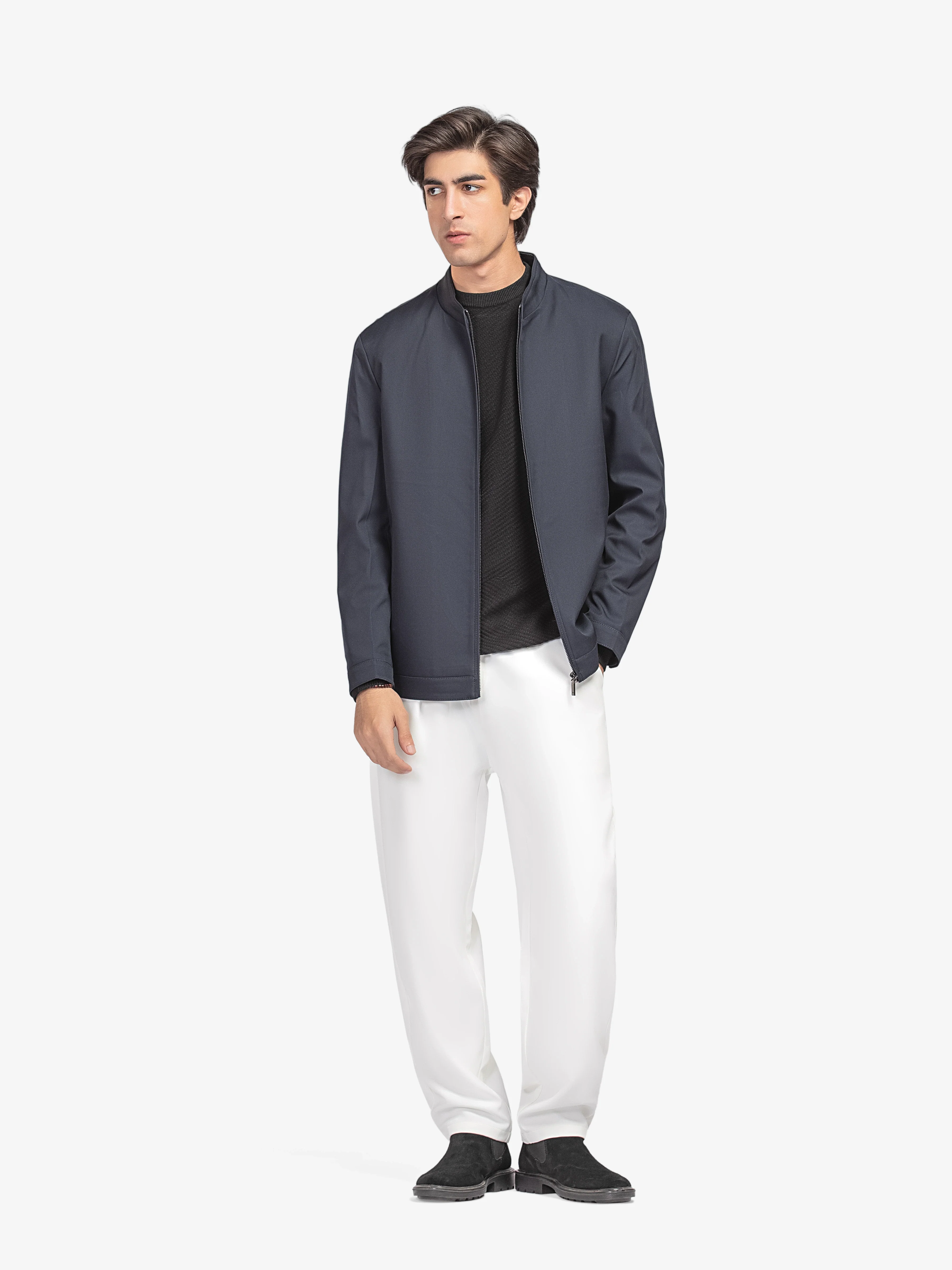 Men's Navy Jacket - EMTJP5-002 - Image 3