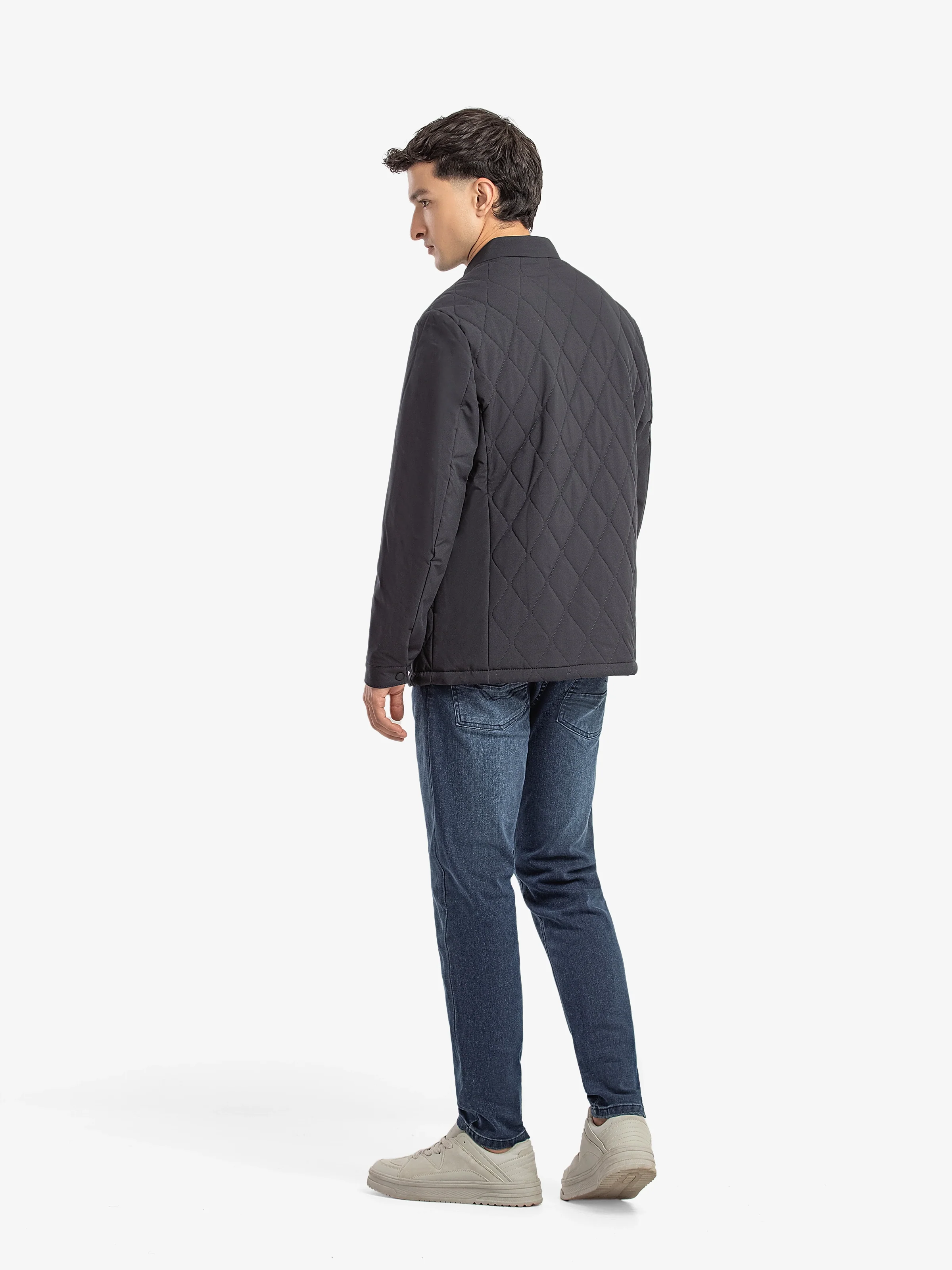 Men's Navy Shacket - EMTJS5-002 - Image 5