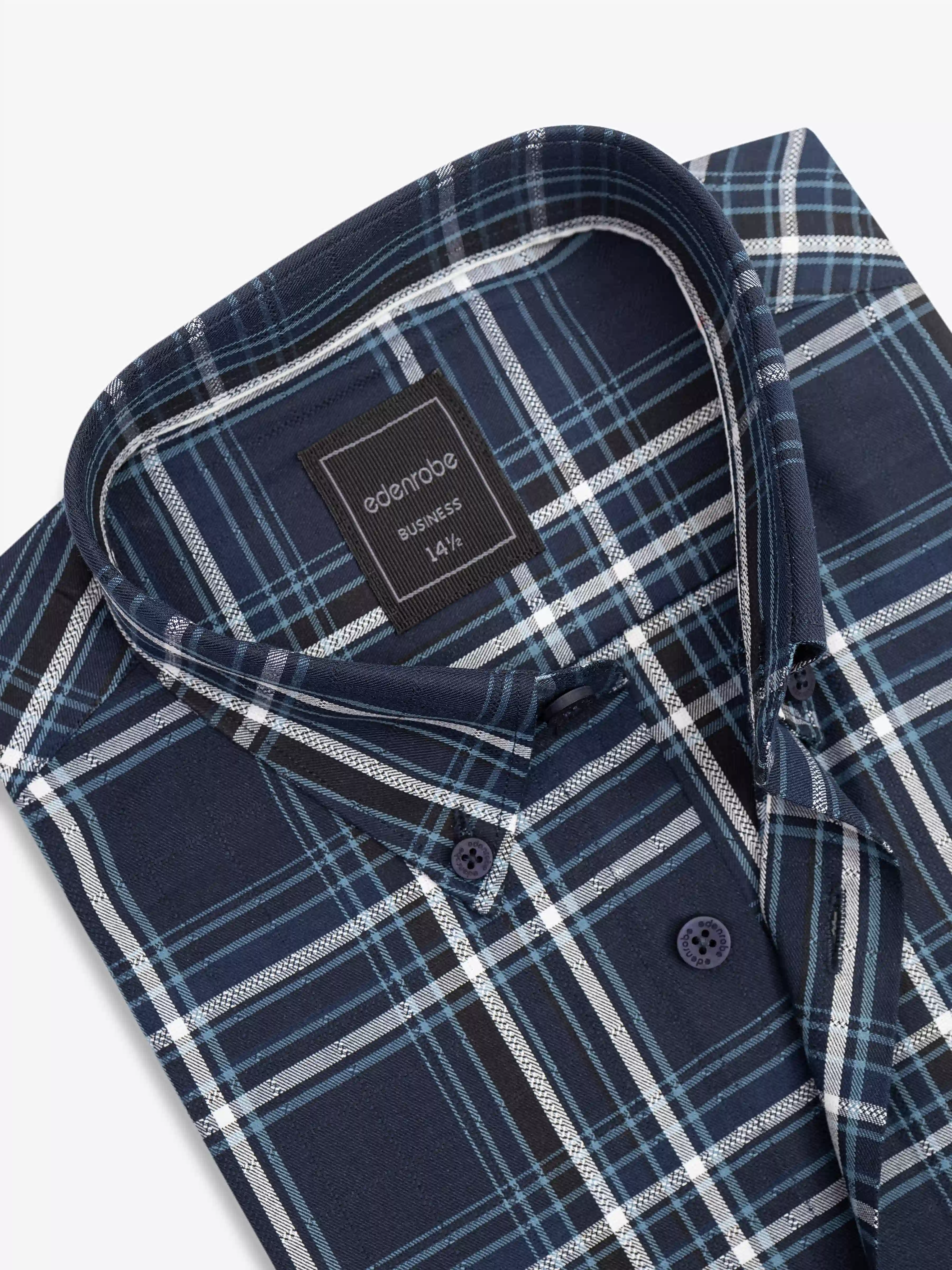 Men's Navy Shirt - EMTSB6-193 - Image 2
