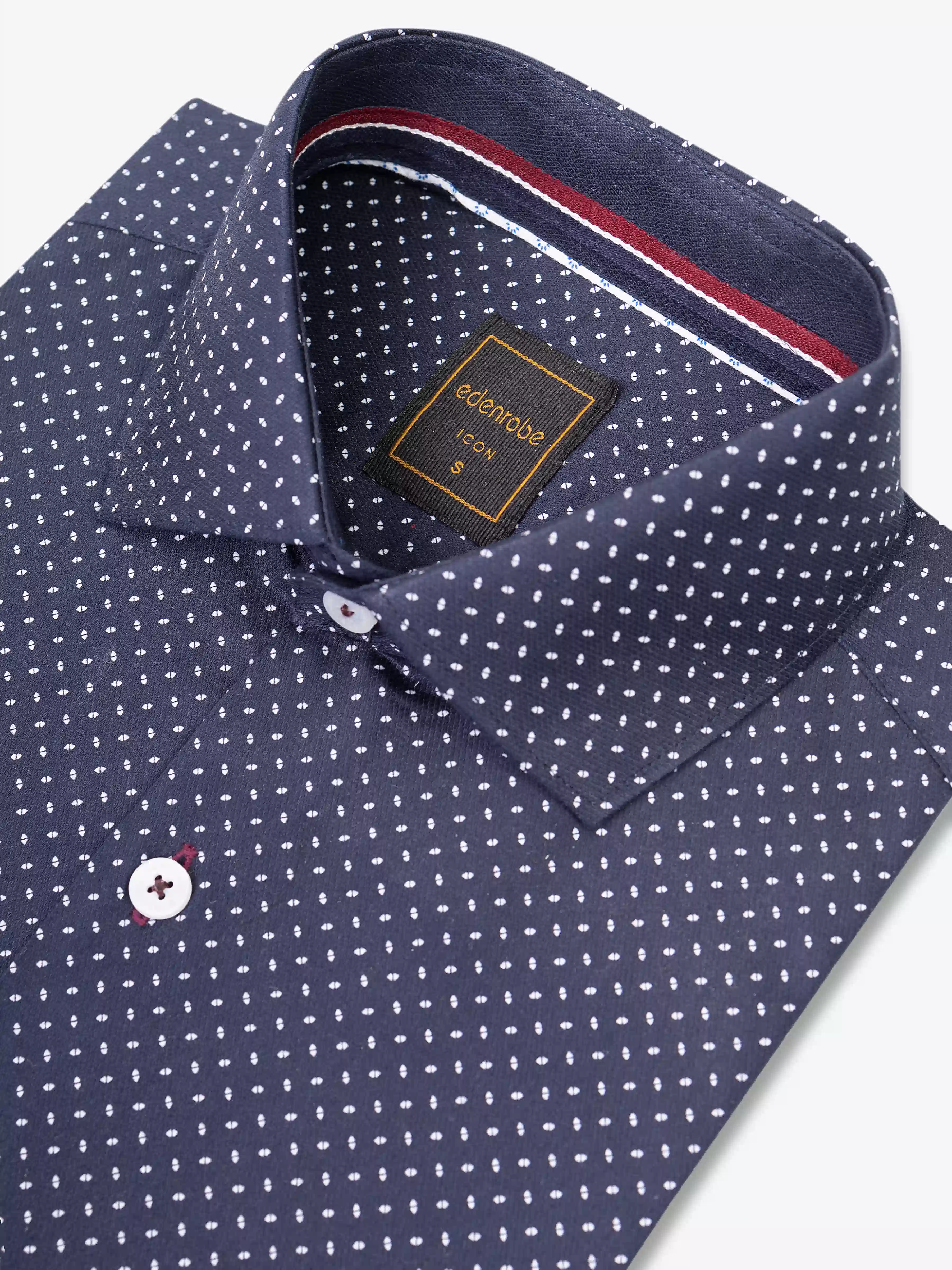 Men's Navy Shirt - EMTSI5-50839 - Image 2
