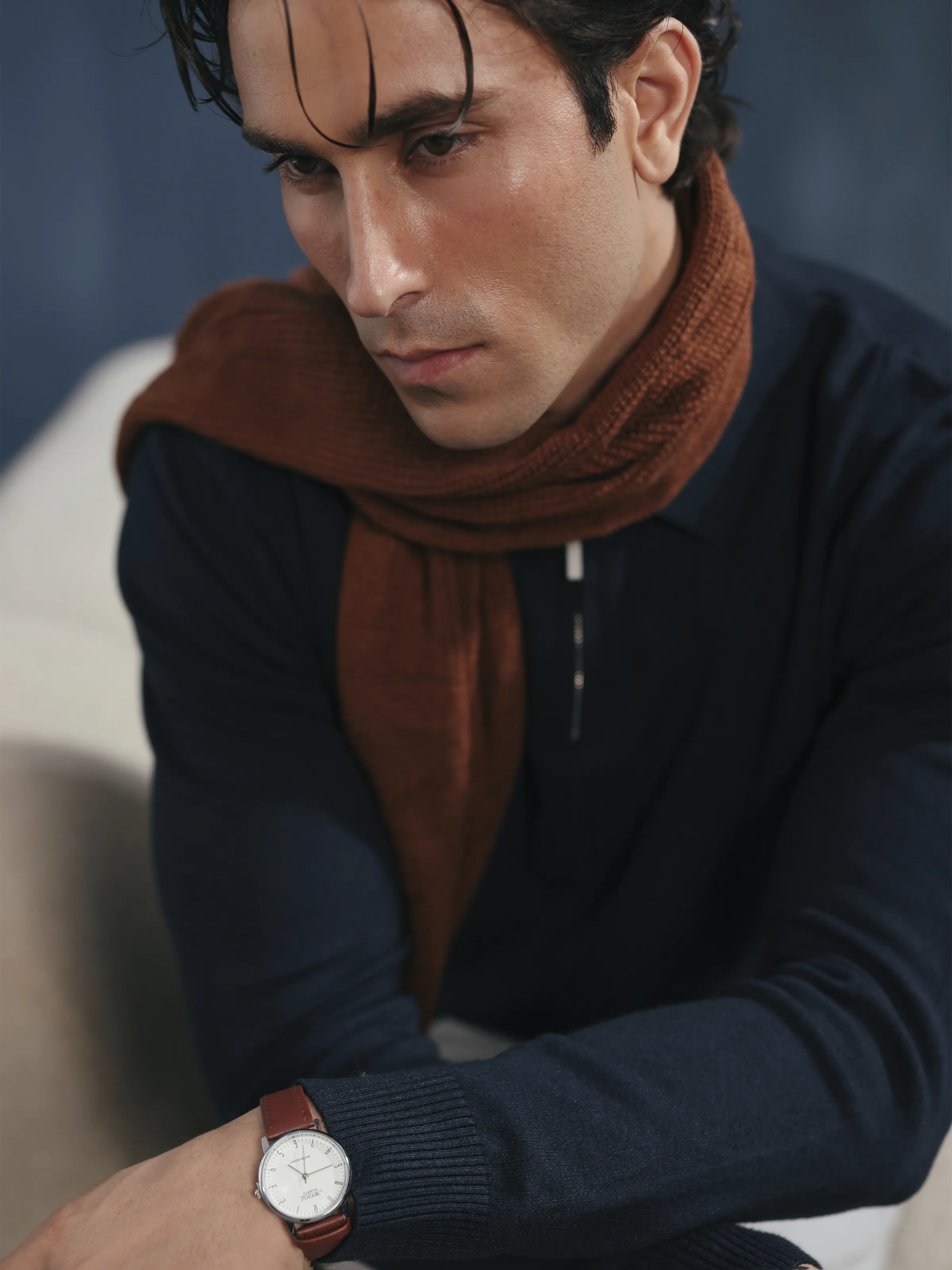 Men's Navy Sweater - EMTSWT5-028 - Image 6