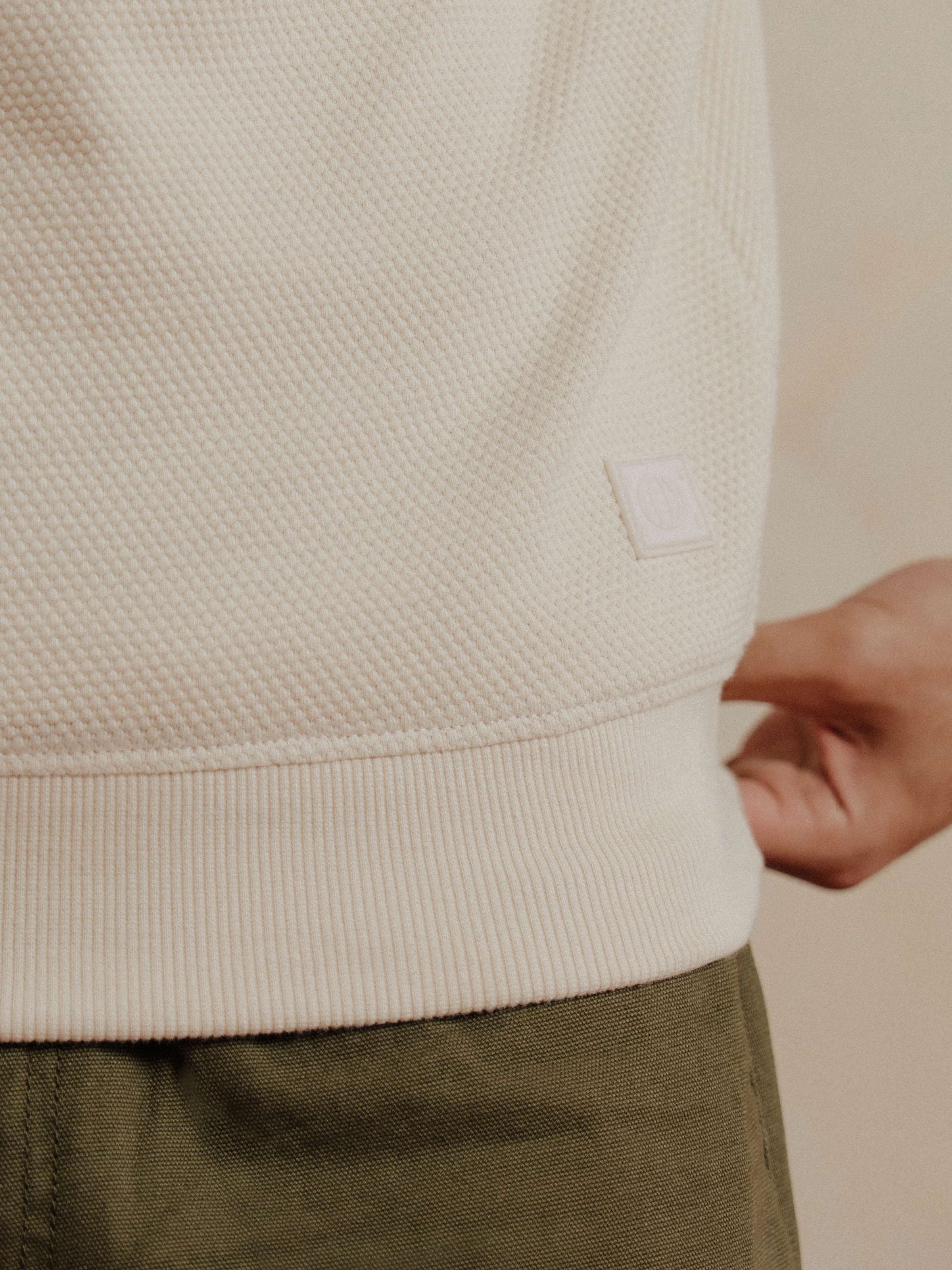 Men's Oatmeal Sweatshirt - EMTSS5-009 - Image 5