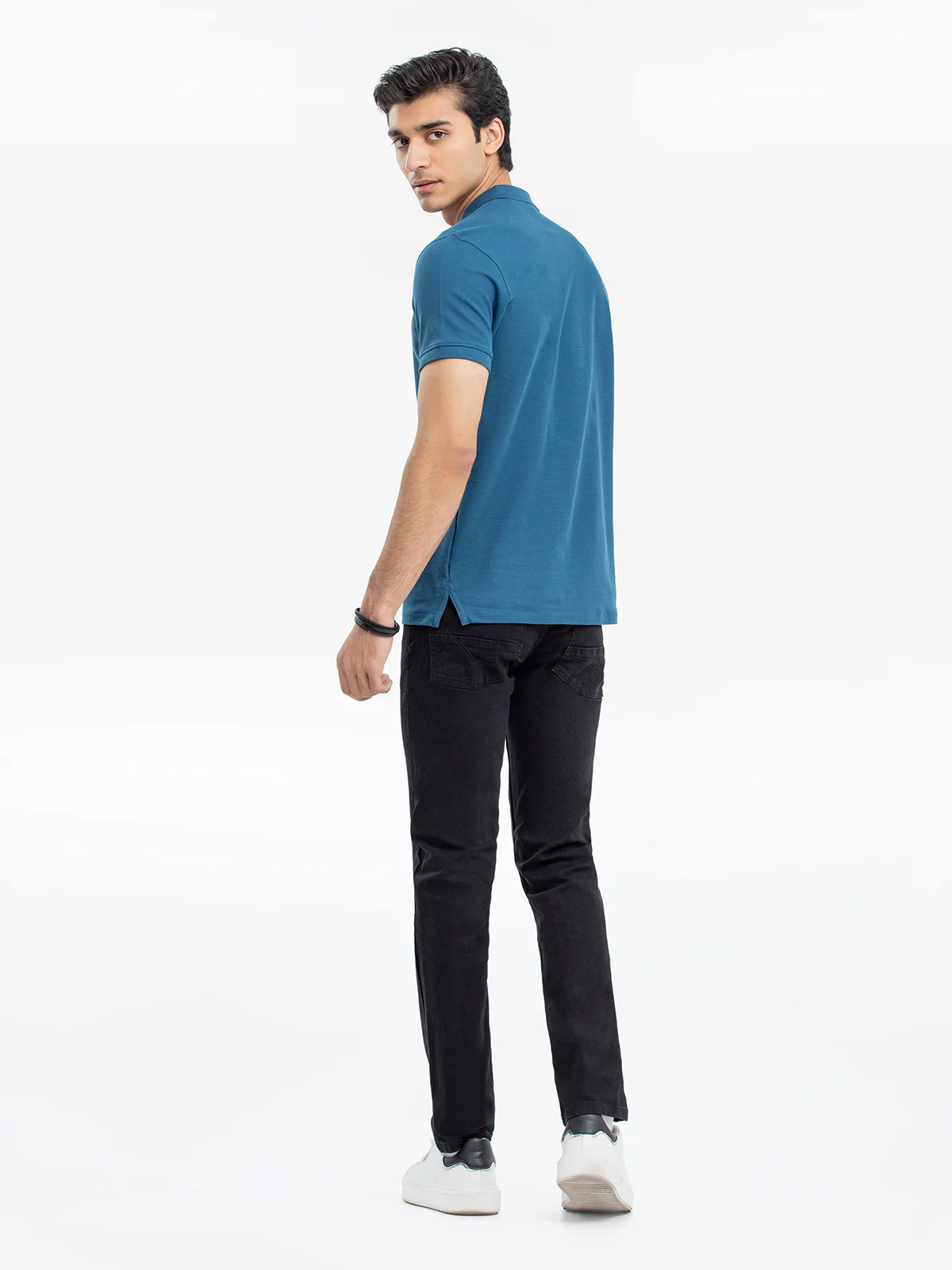 Men's Ocean Blue Polo Shirt - EMTPS24-038 - Image 5