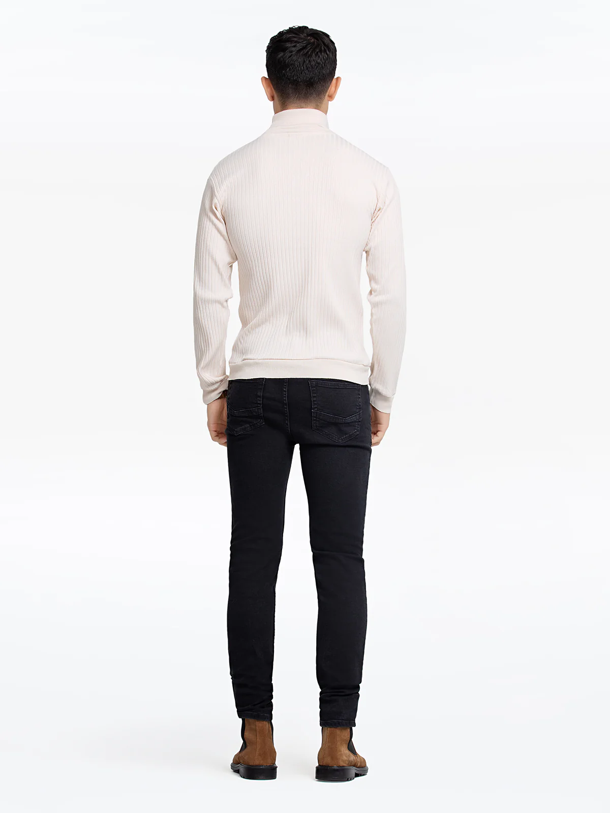 Men's Off White High Neck - EMTTF23-005 - Image 5