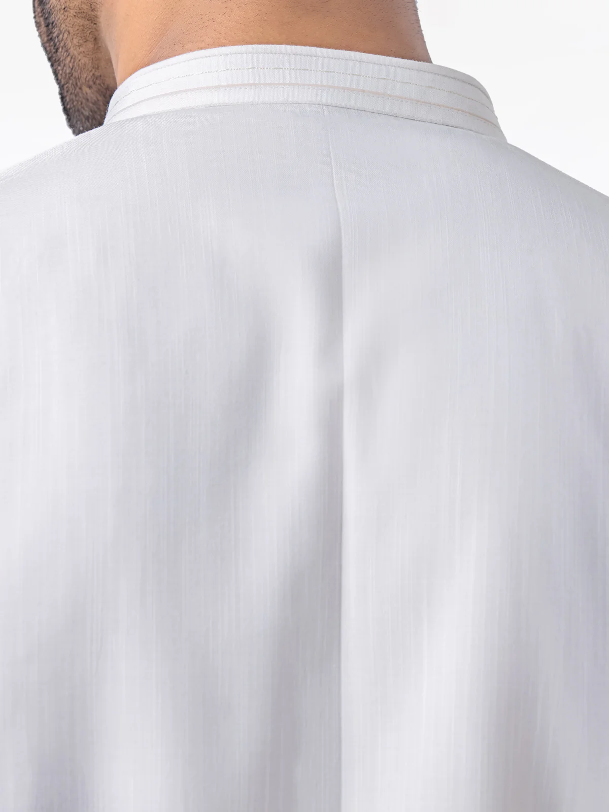 Men's Off White Kurta Pajama - EMTKPT24-007 - Image 4