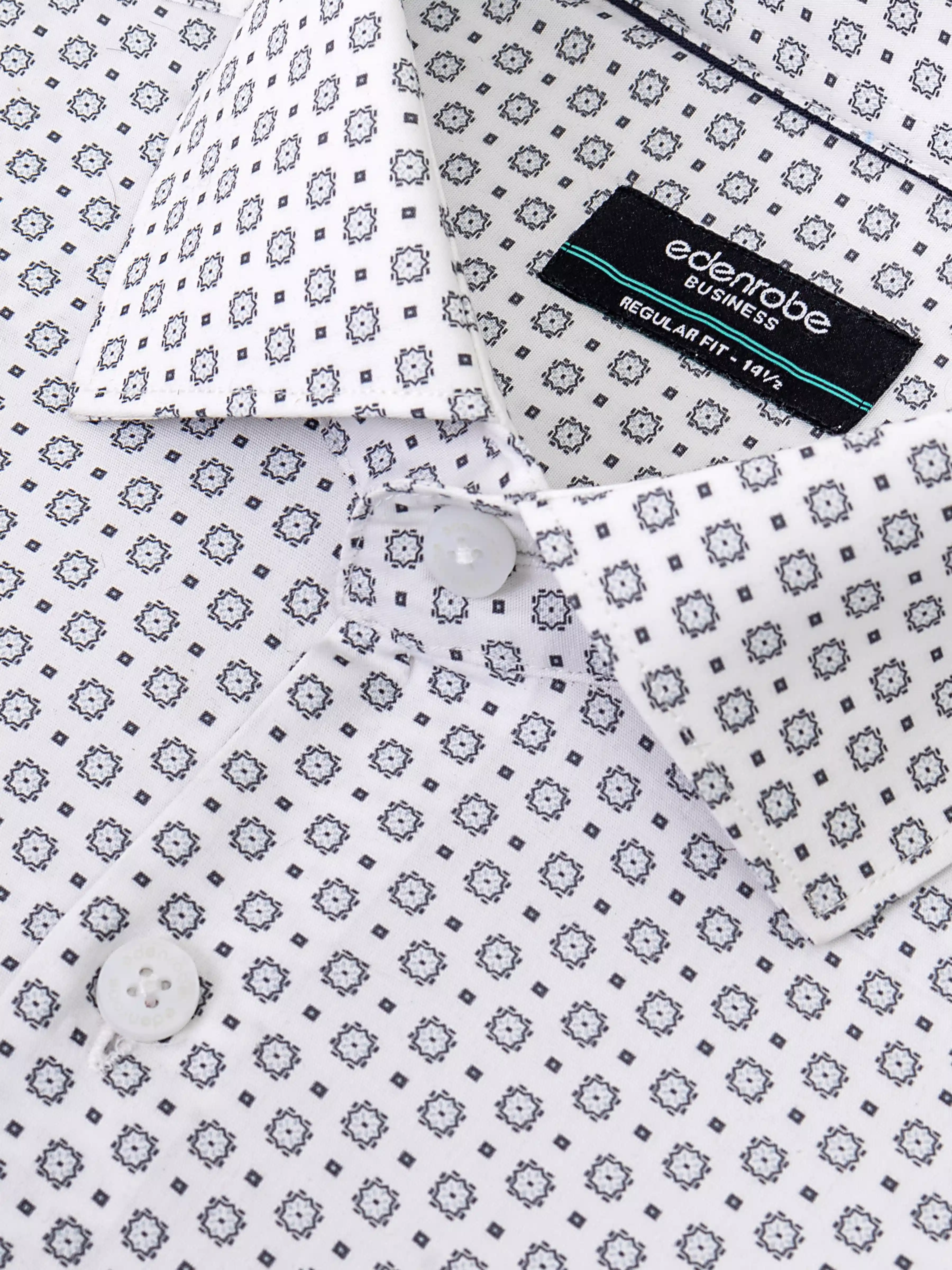 Men's Off White Shirt - EMTSB5-183 - Image 3