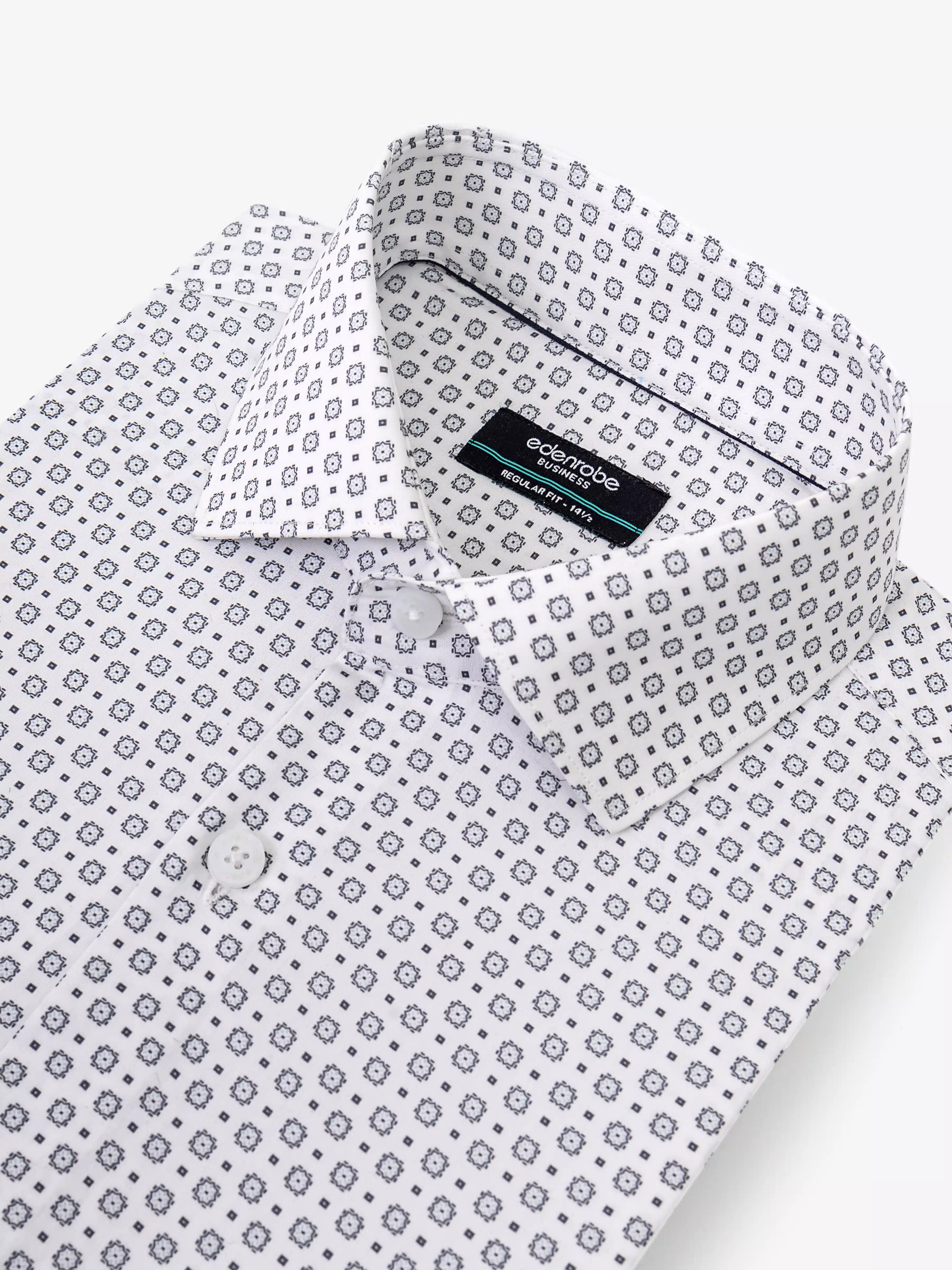 Men's Off White Shirt - EMTSB5-183 - Image 4