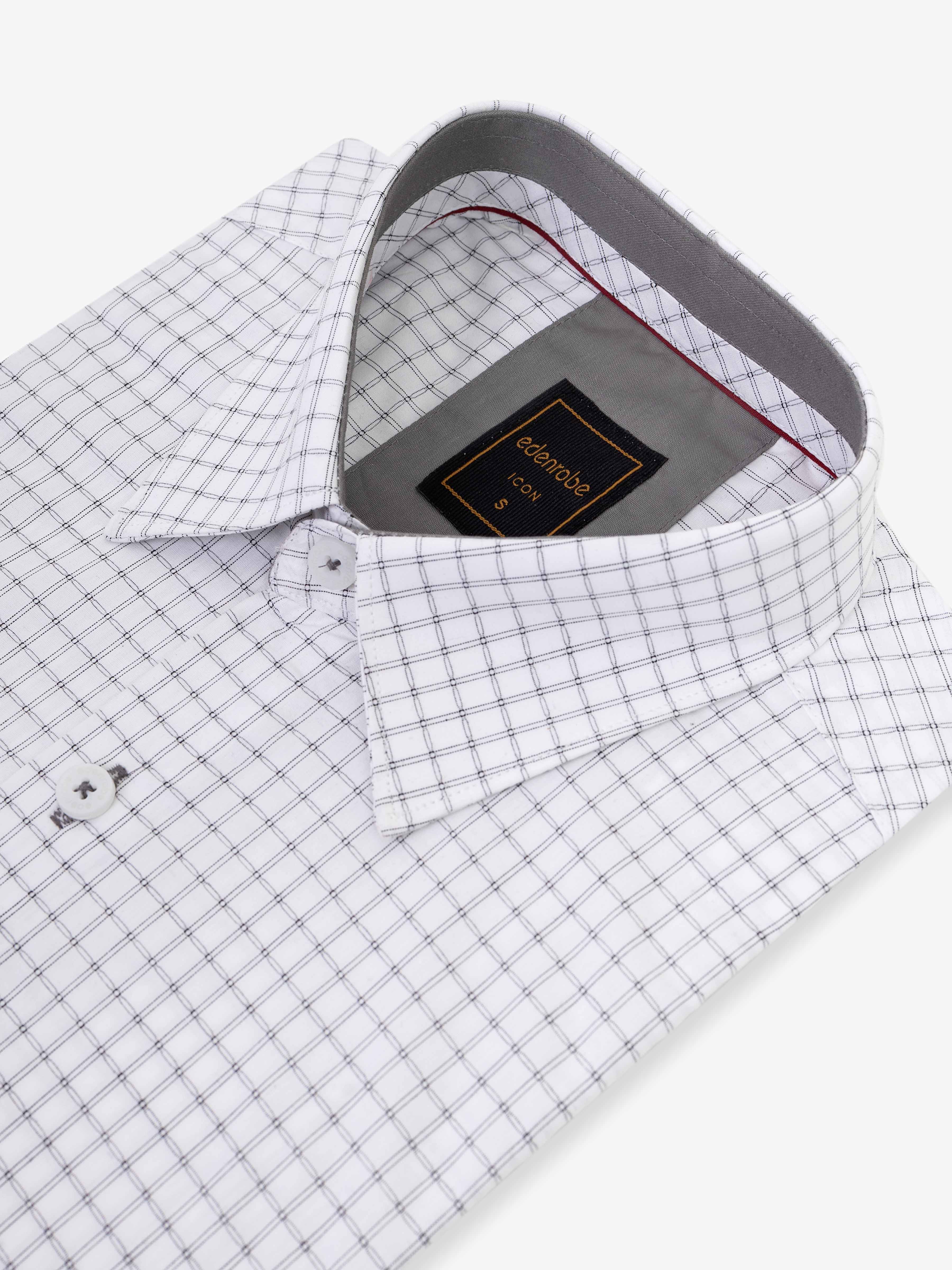 Men's Off White Shirt - EMTSI5-50829 - Image 3