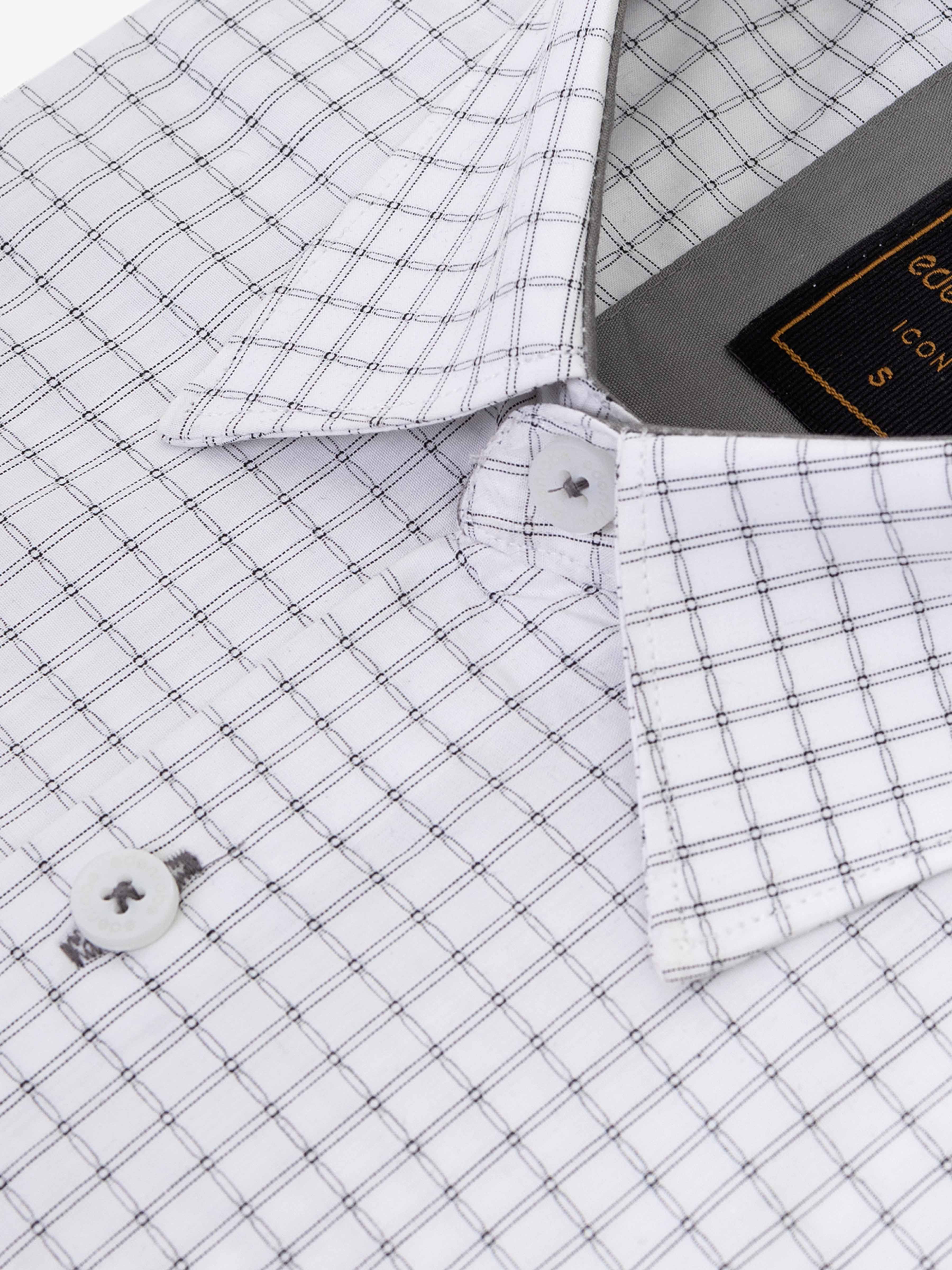 Men's Off White Shirt - EMTSI5-50829 - Image 4