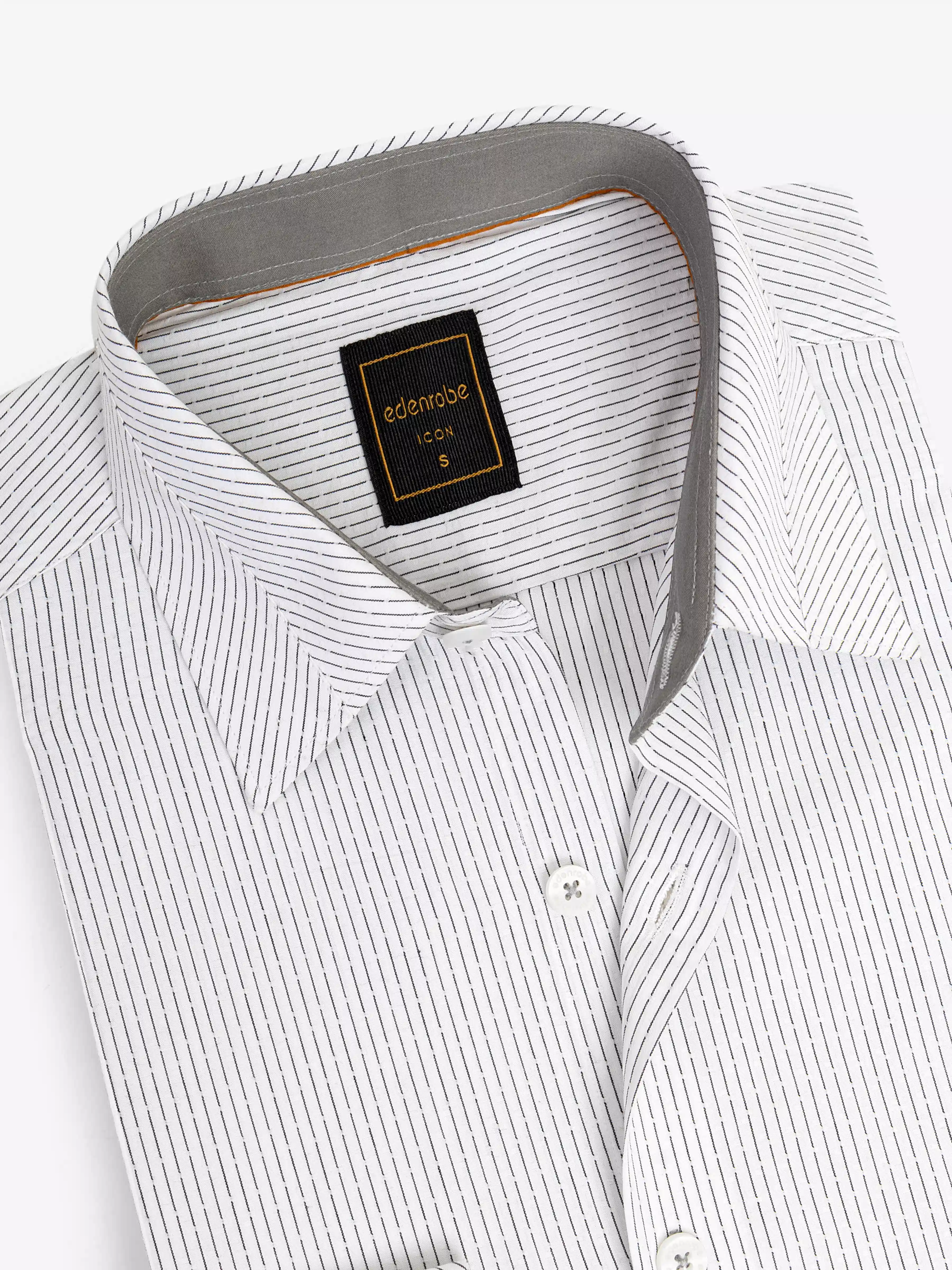 Men's Off White Shirt - EMTSI5-50830 - Image 2