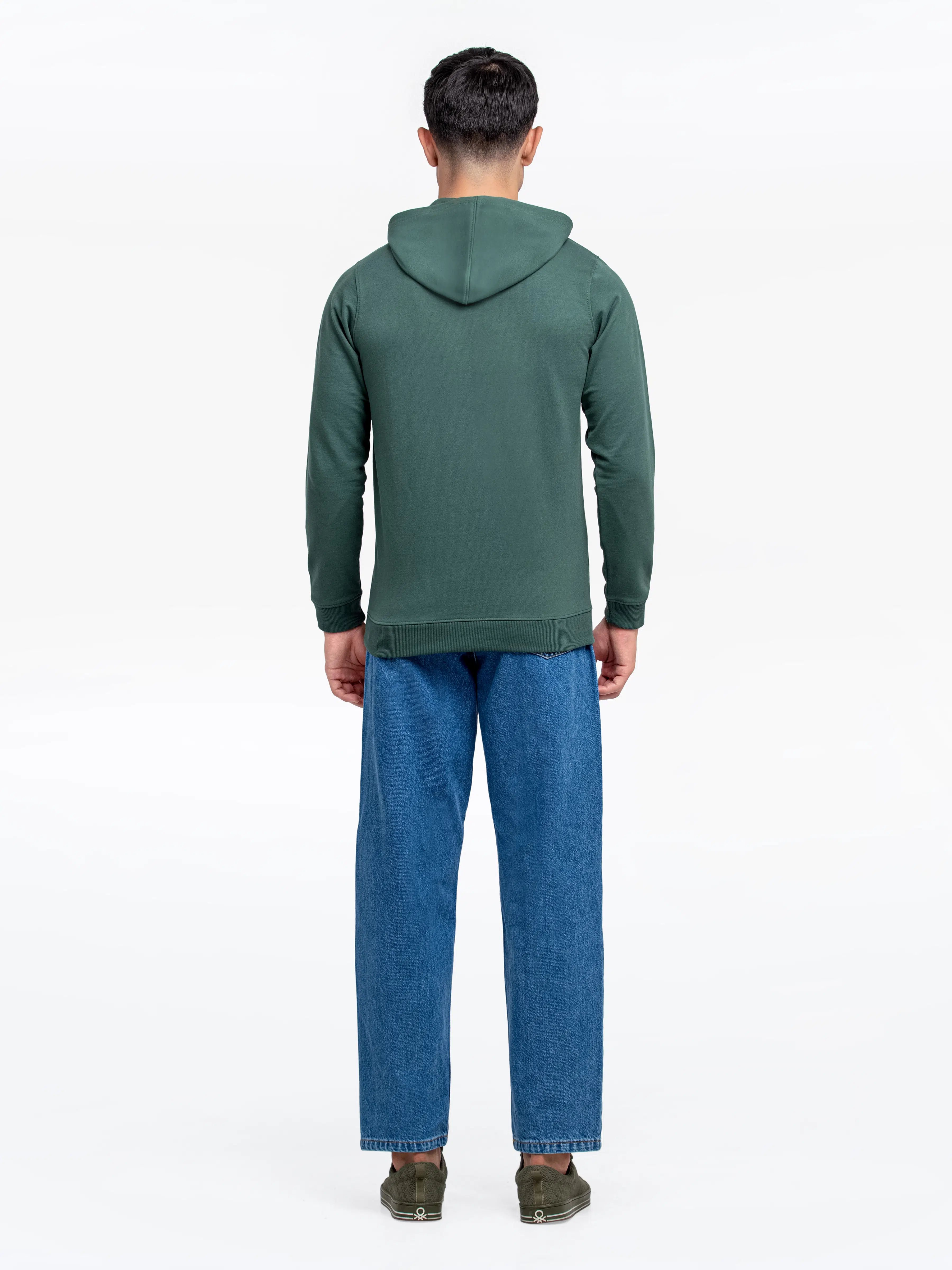 Men's Olive Hoodie - EMTH24-001 - Image 5