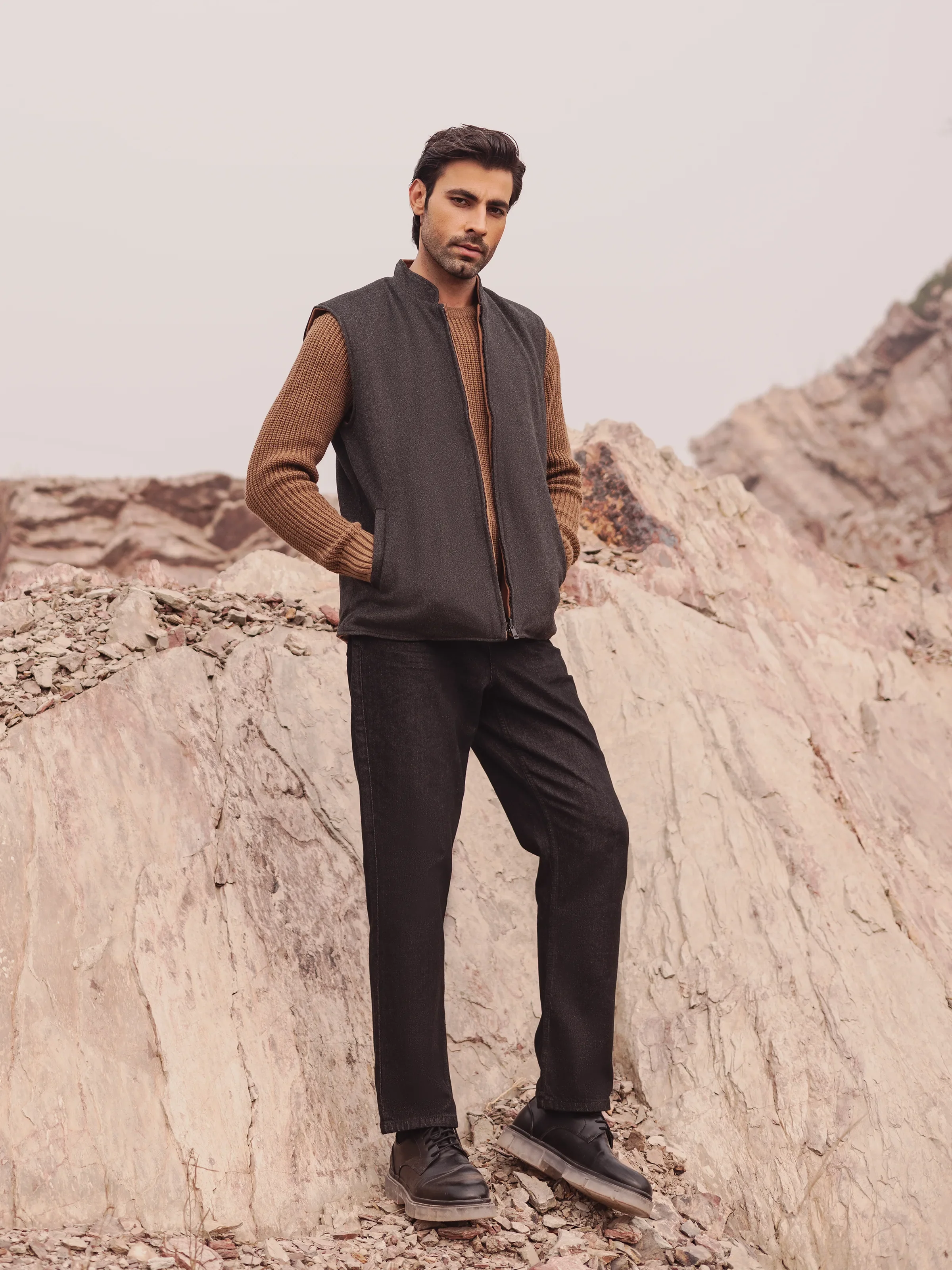 Men's Reversible Jacket - EMTJ24-021 - Image 2
