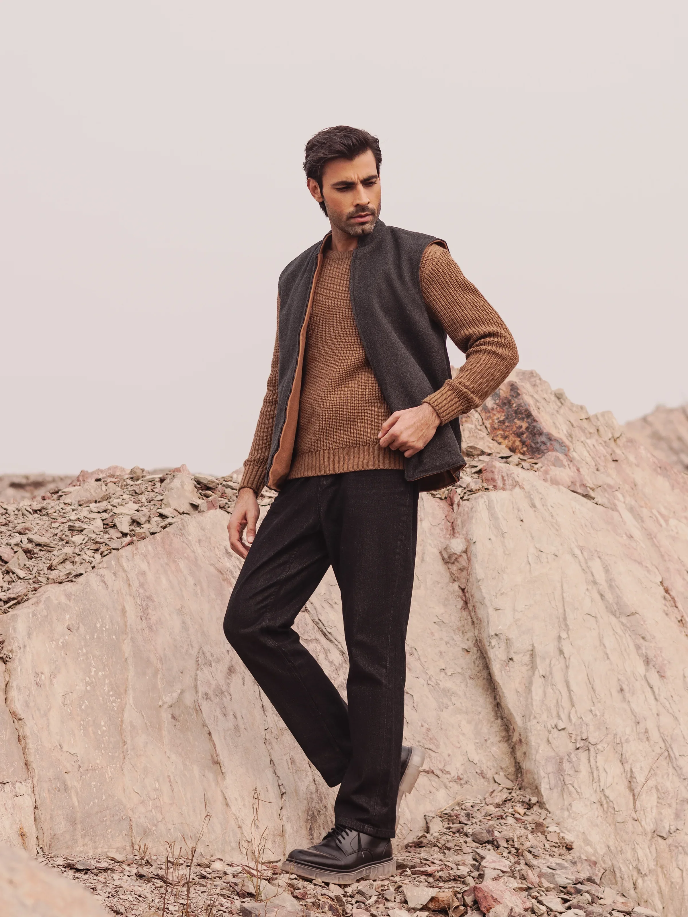 Men's Reversible Jacket - EMTJ24-021 - Image 3