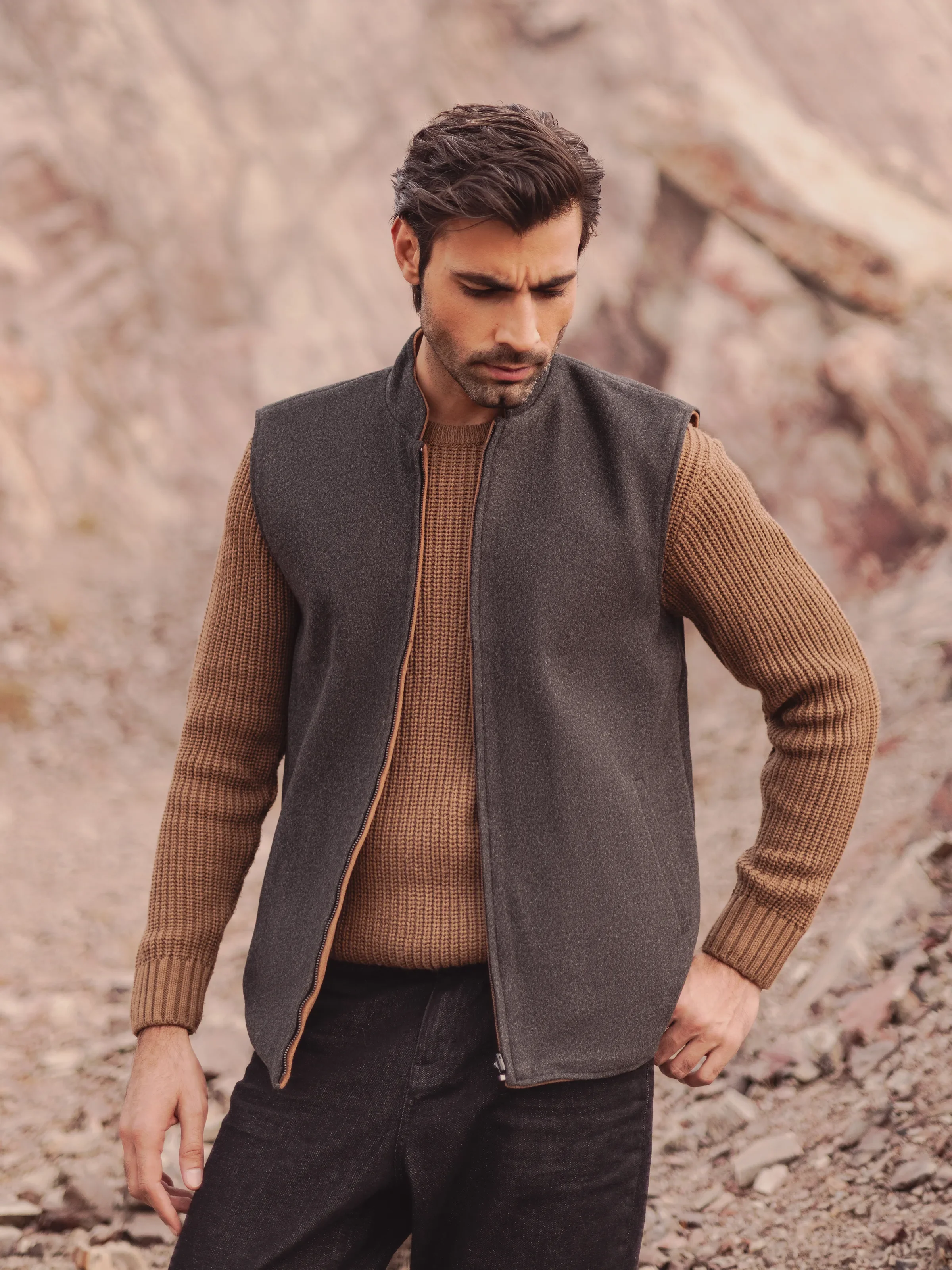Men's Reversible Jacket - EMTJ24-021 - Image 4