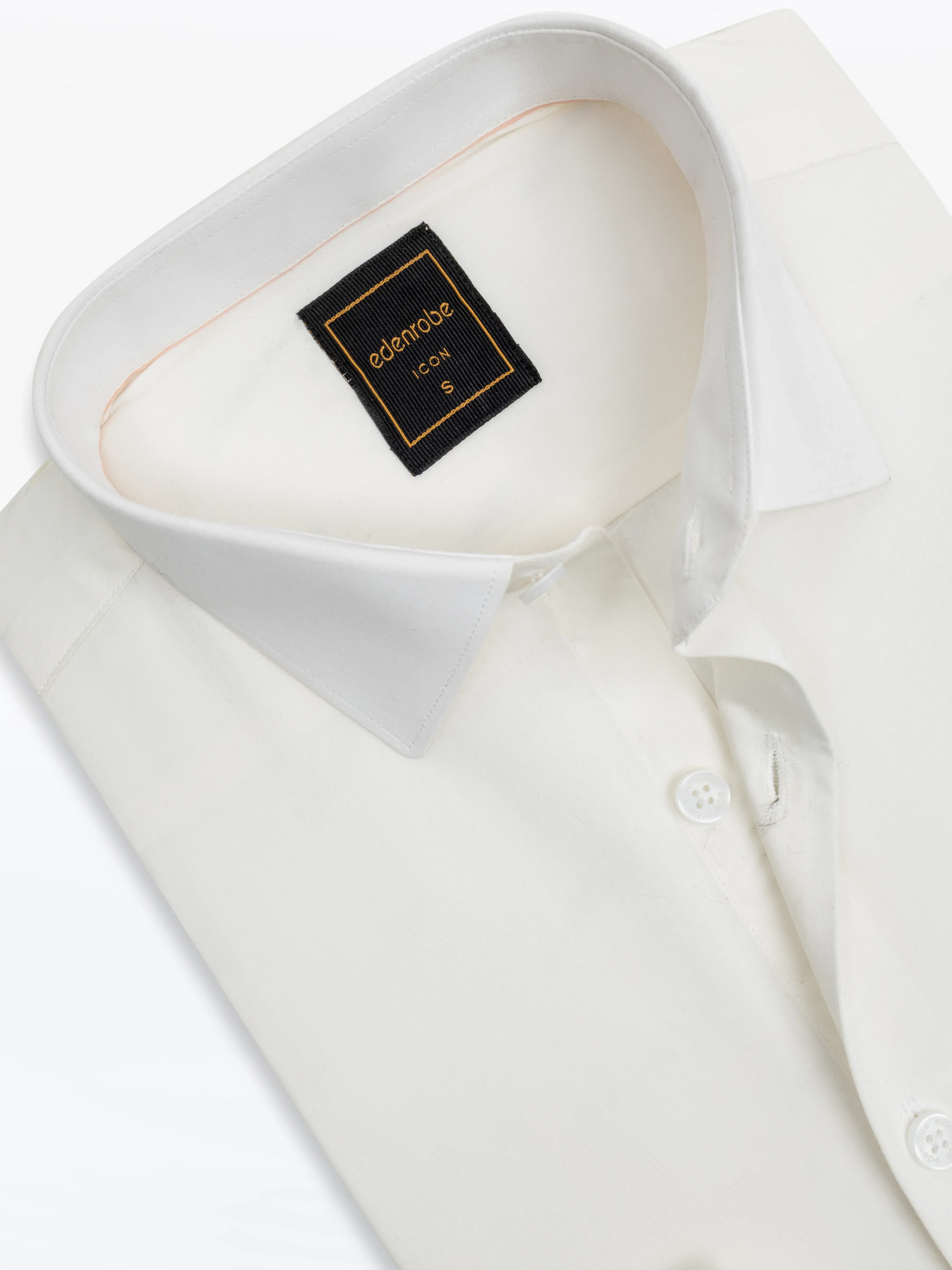 Men's Pearl White Shirt - EMTSI24-50734 - Image 2