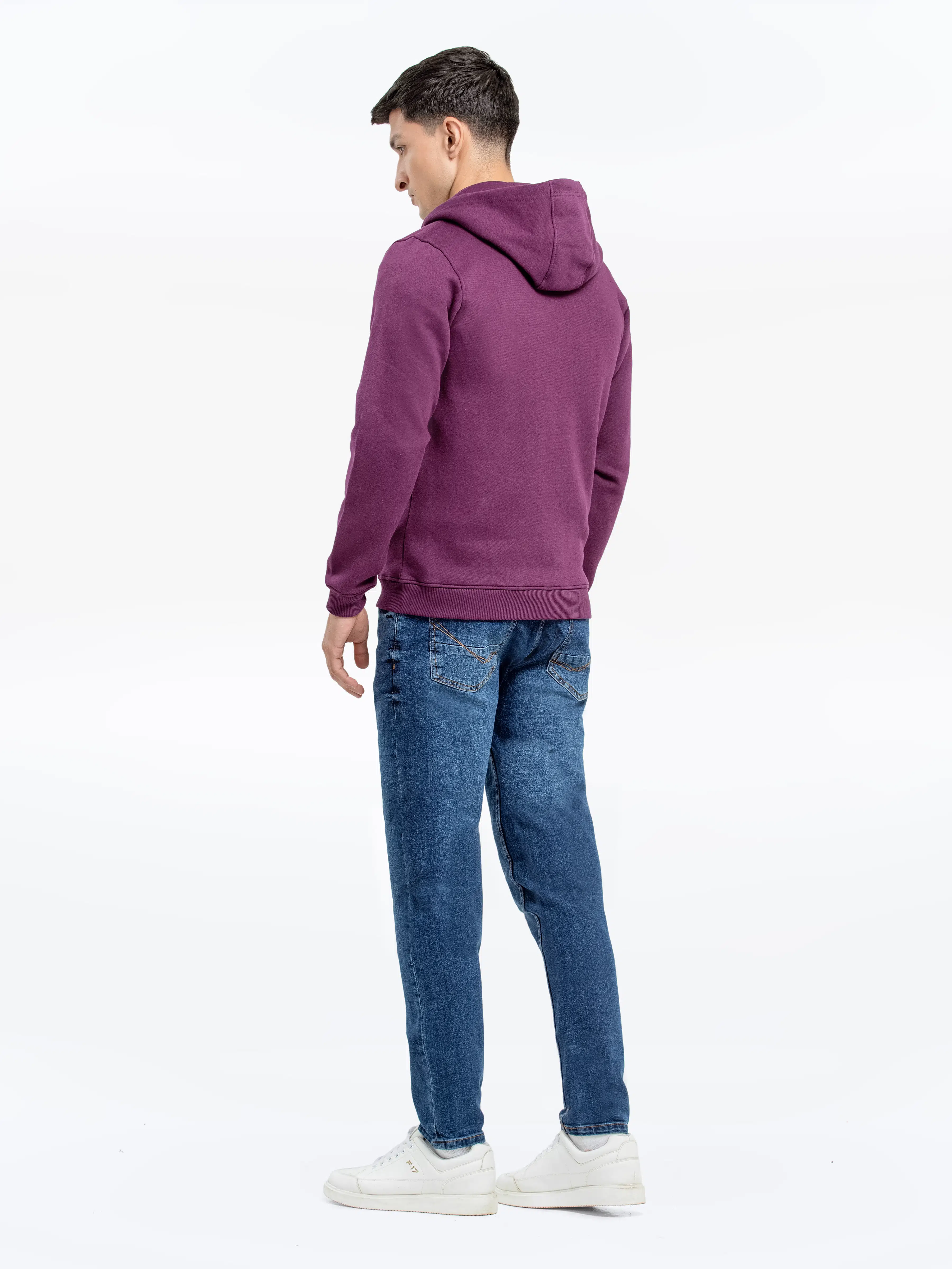 Men's Plum Hoodie - EMTH24-011 - Image 5