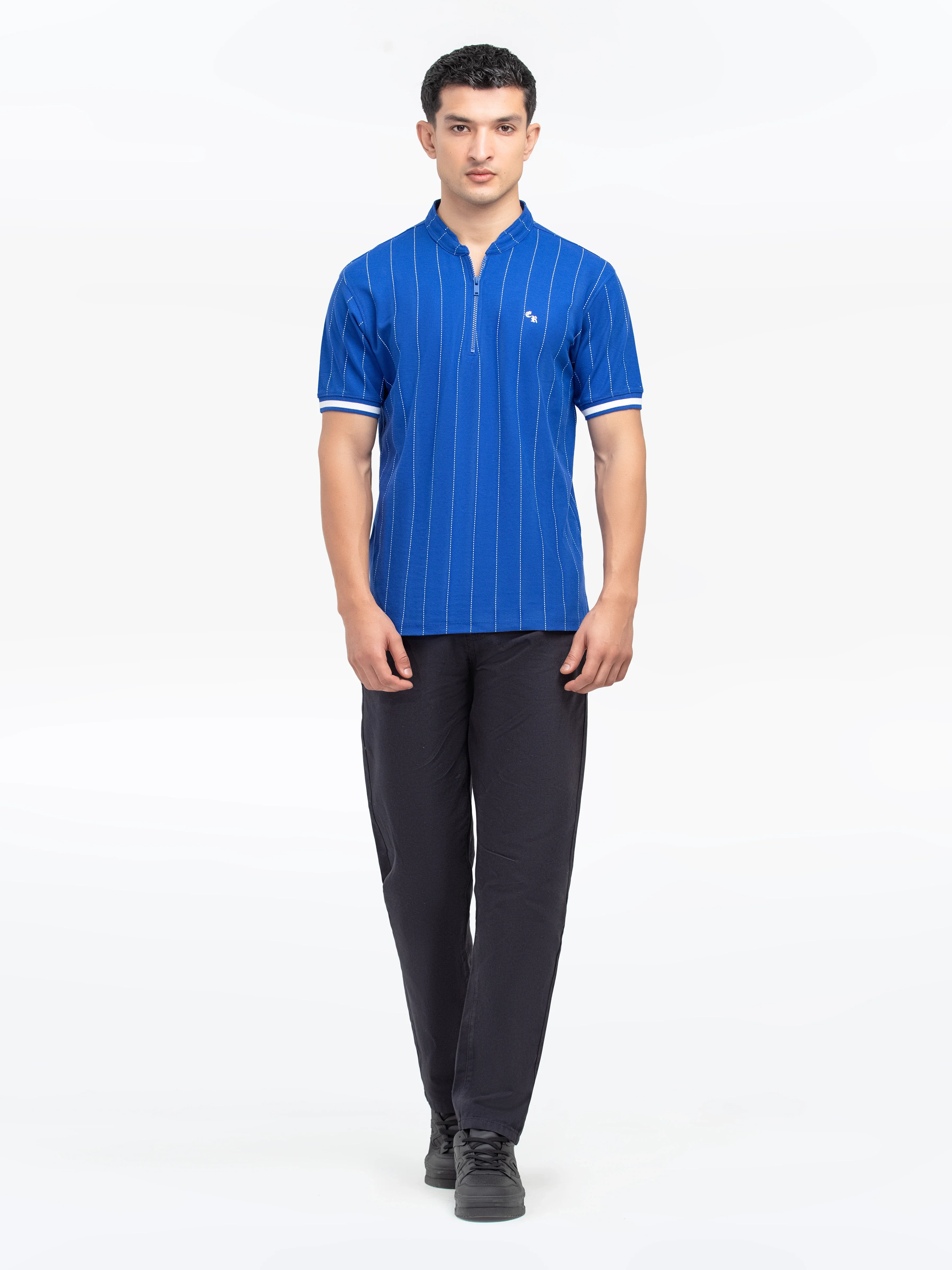 Men's Royal Blue Polo Shirt - EMTPS24-044 - Image 2