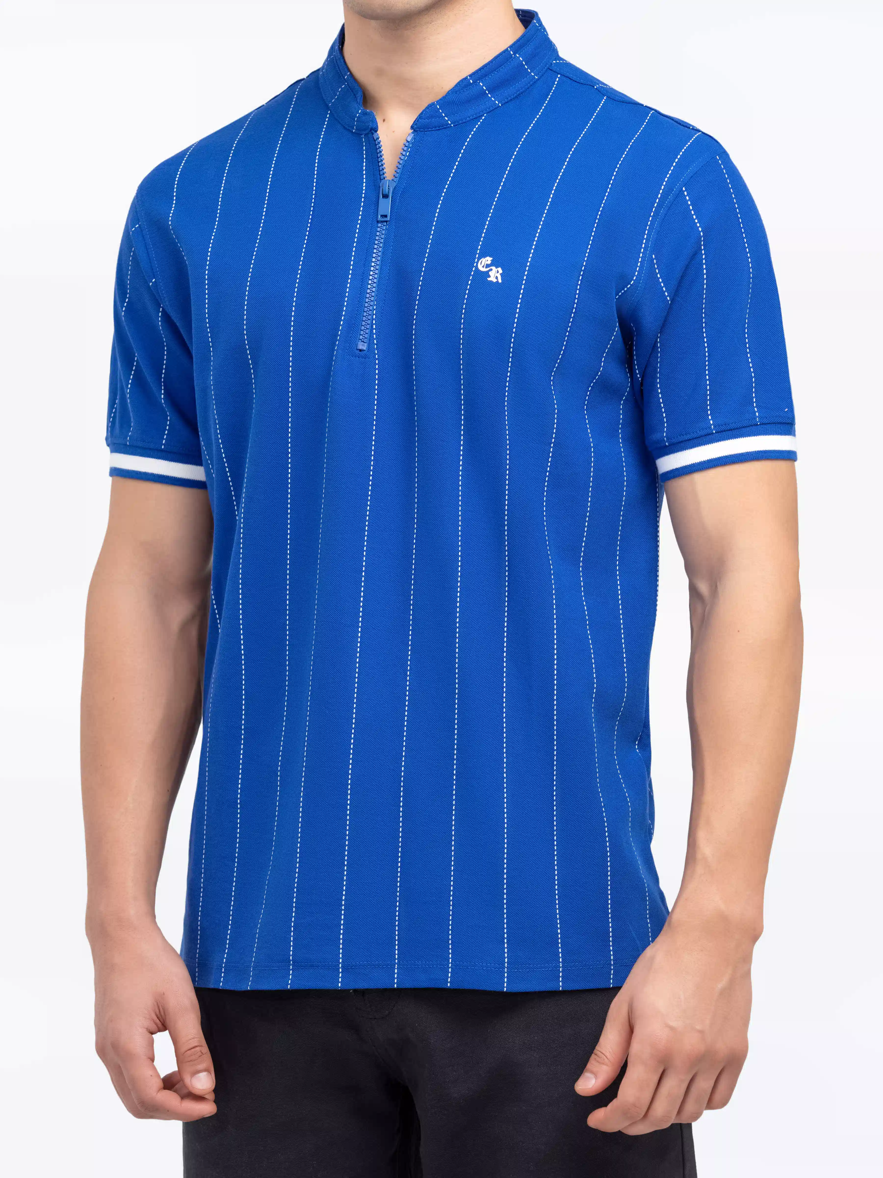 Men's Royal Blue Polo Shirt - EMTPS24-044 - Image 3
