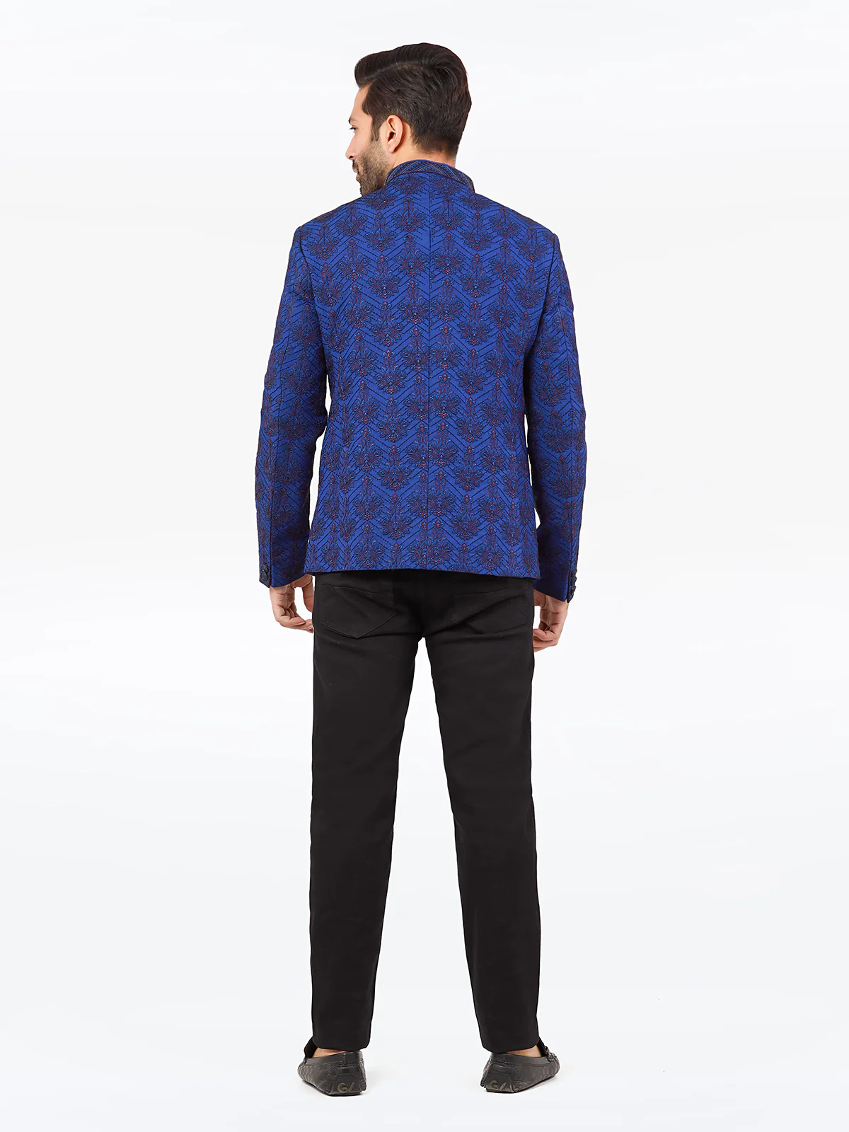 Men's Royal Blue Prince Coat - EMTPC22-001 - Image 6
