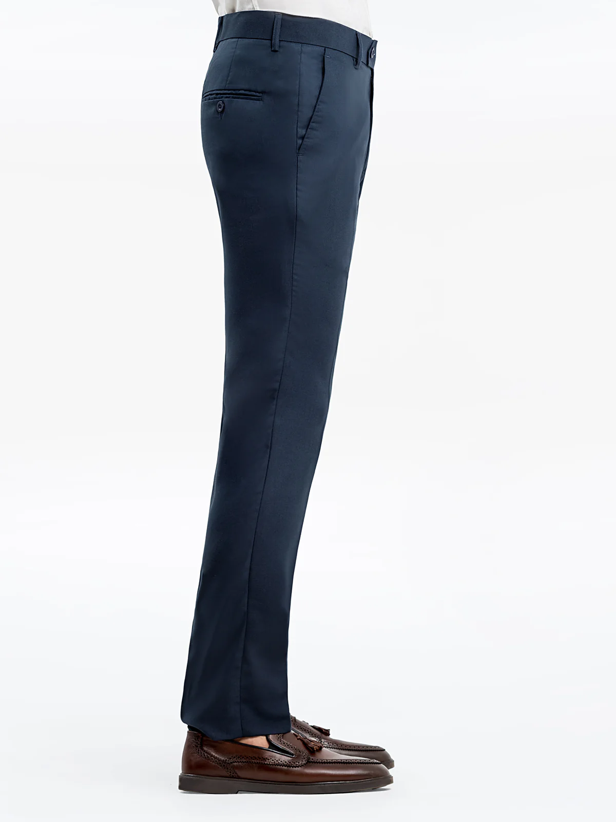 Men's Royal Grey Formal Pant - EMBPF24-15265 - Image 4