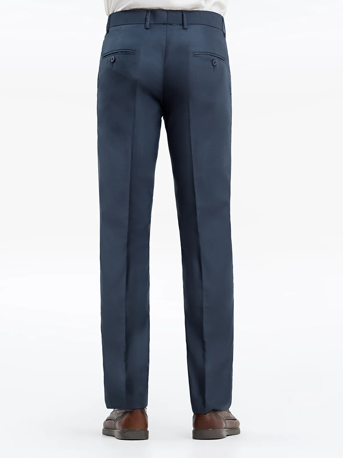 Men's Royal Grey Formal Pant - EMBPF24-15265 - Image 5