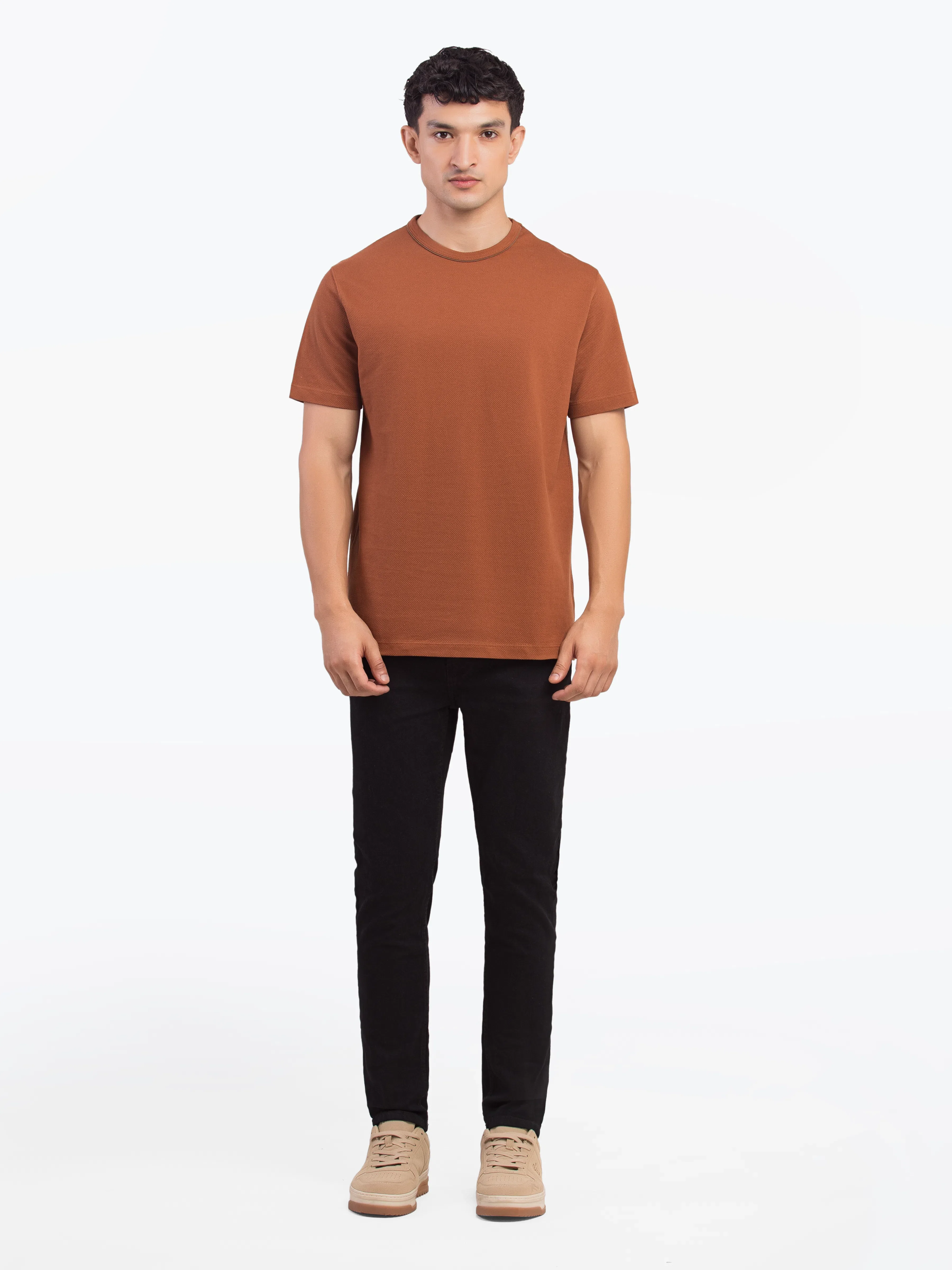 Men's Rust Graphic Tee - EMTGT5-001 - Image 2