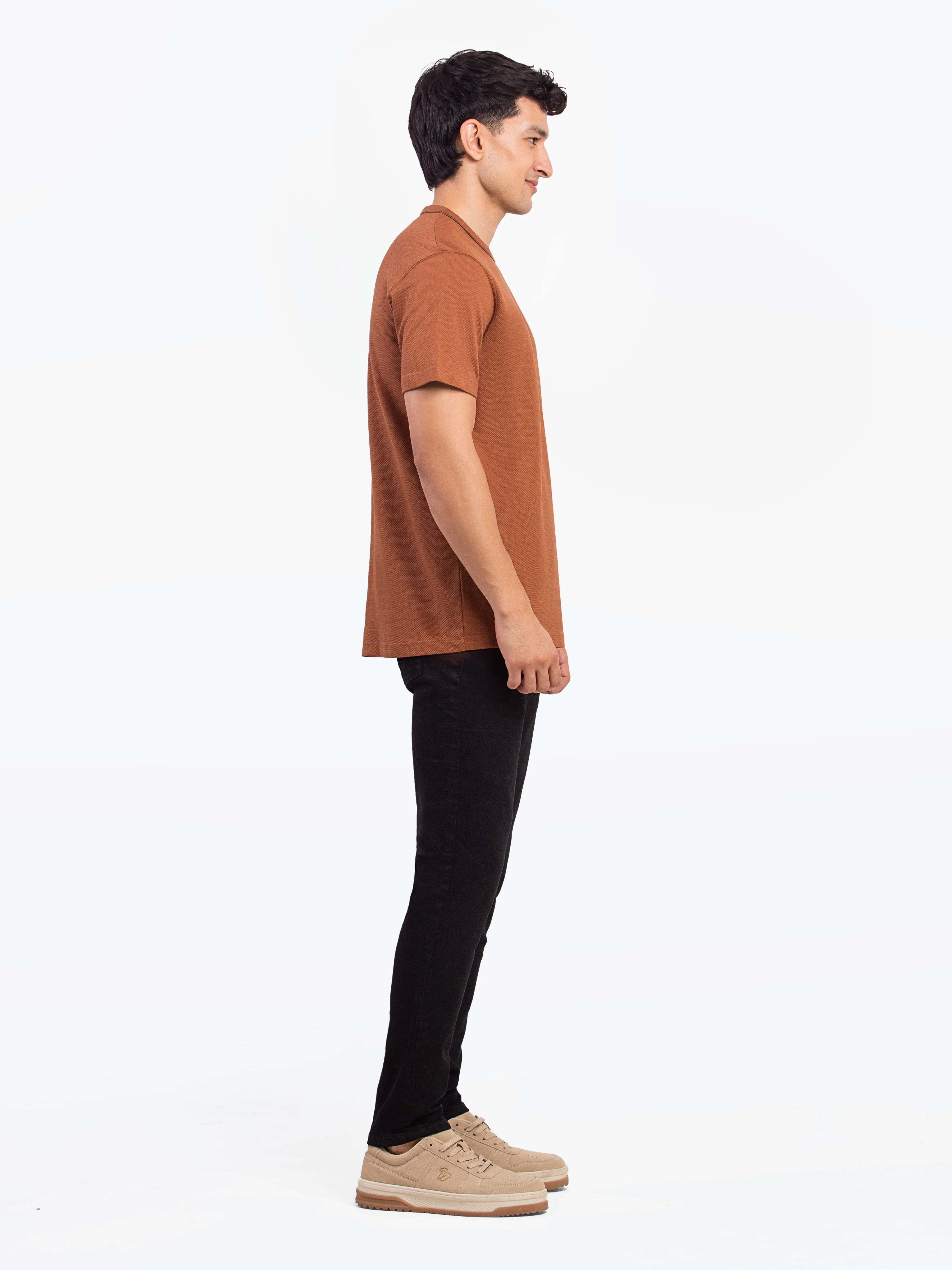 Men's Rust Graphic Tee - EMTGT5-001 - Image 4
