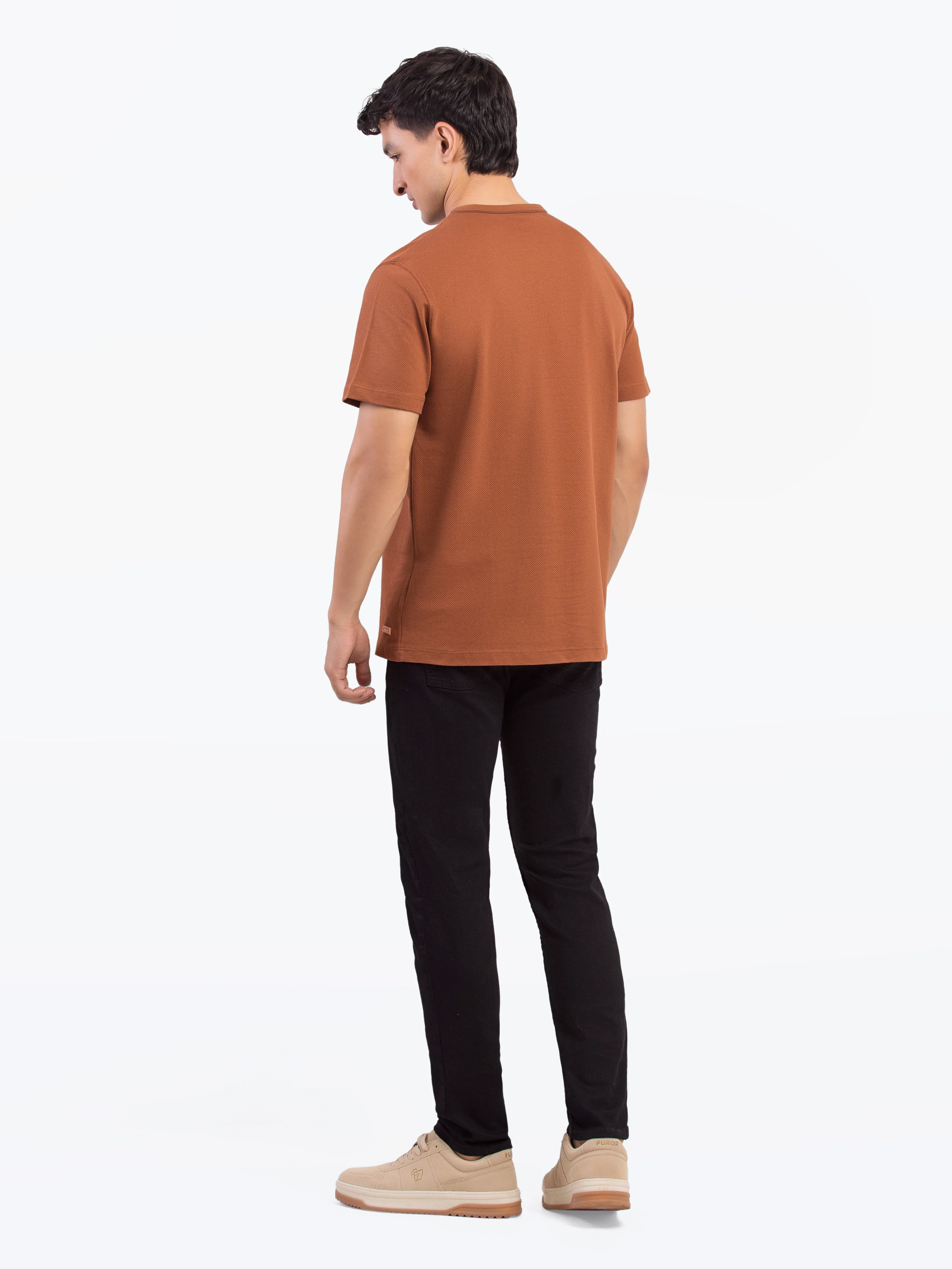 Men's Rust Graphic Tee - EMTGT5-001 - Image 5