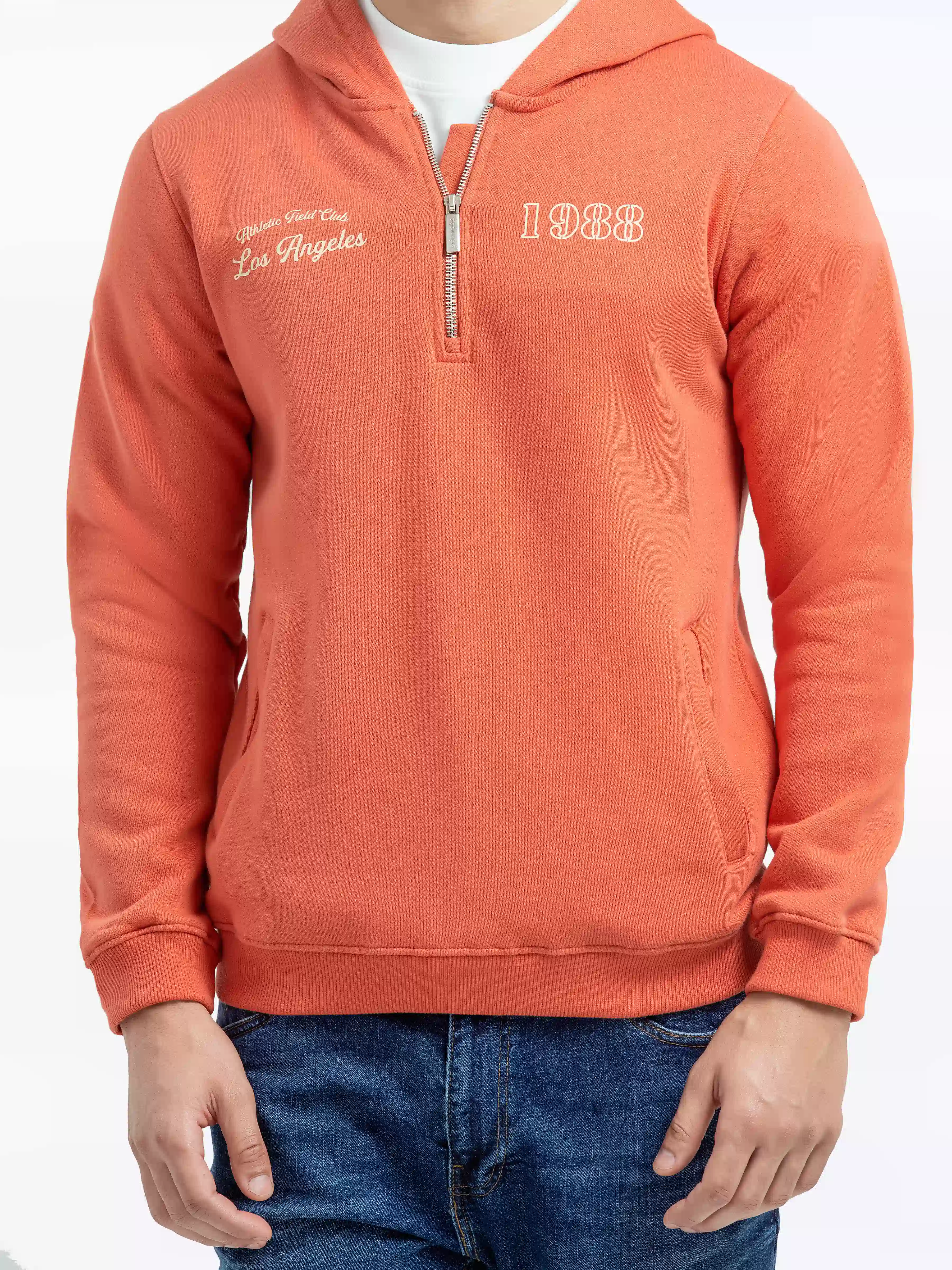 Men's Rust Hoodie - EMTH24-009 - Image 4