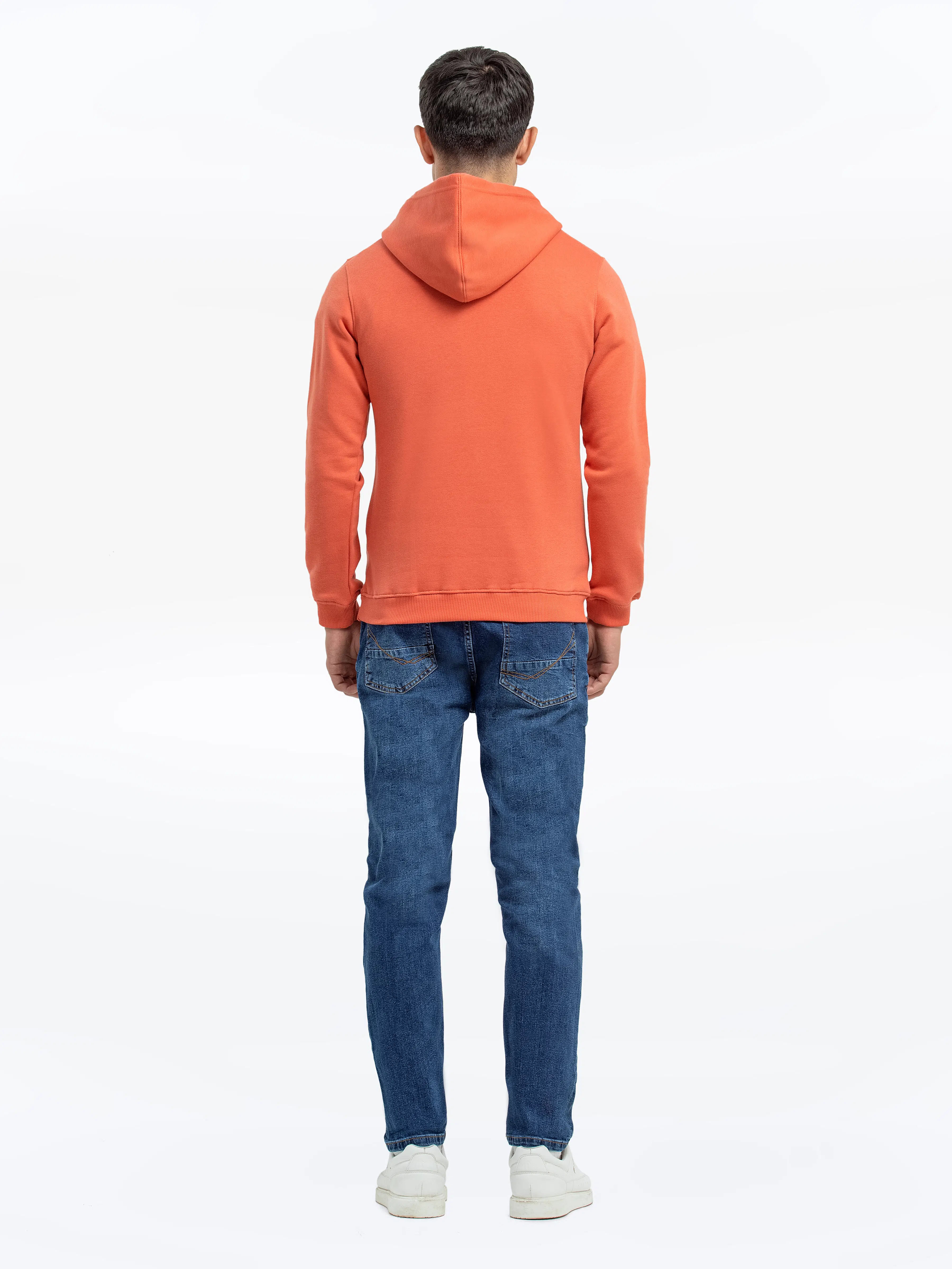 Men's Rust Hoodie - EMTH24-009 - Image 6