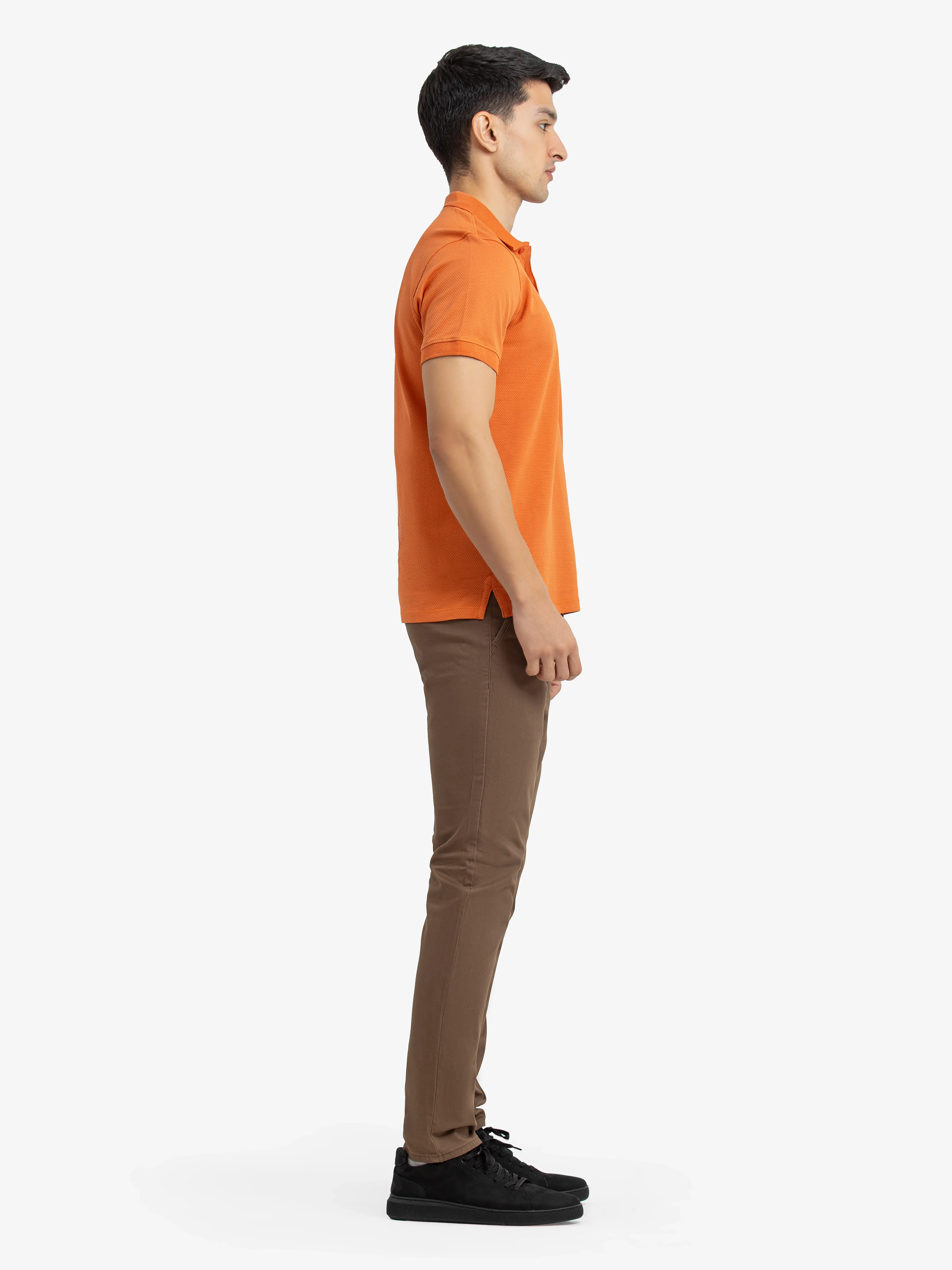 Men's Rust Polo Shirt - EMTPS24-073 - Image 4