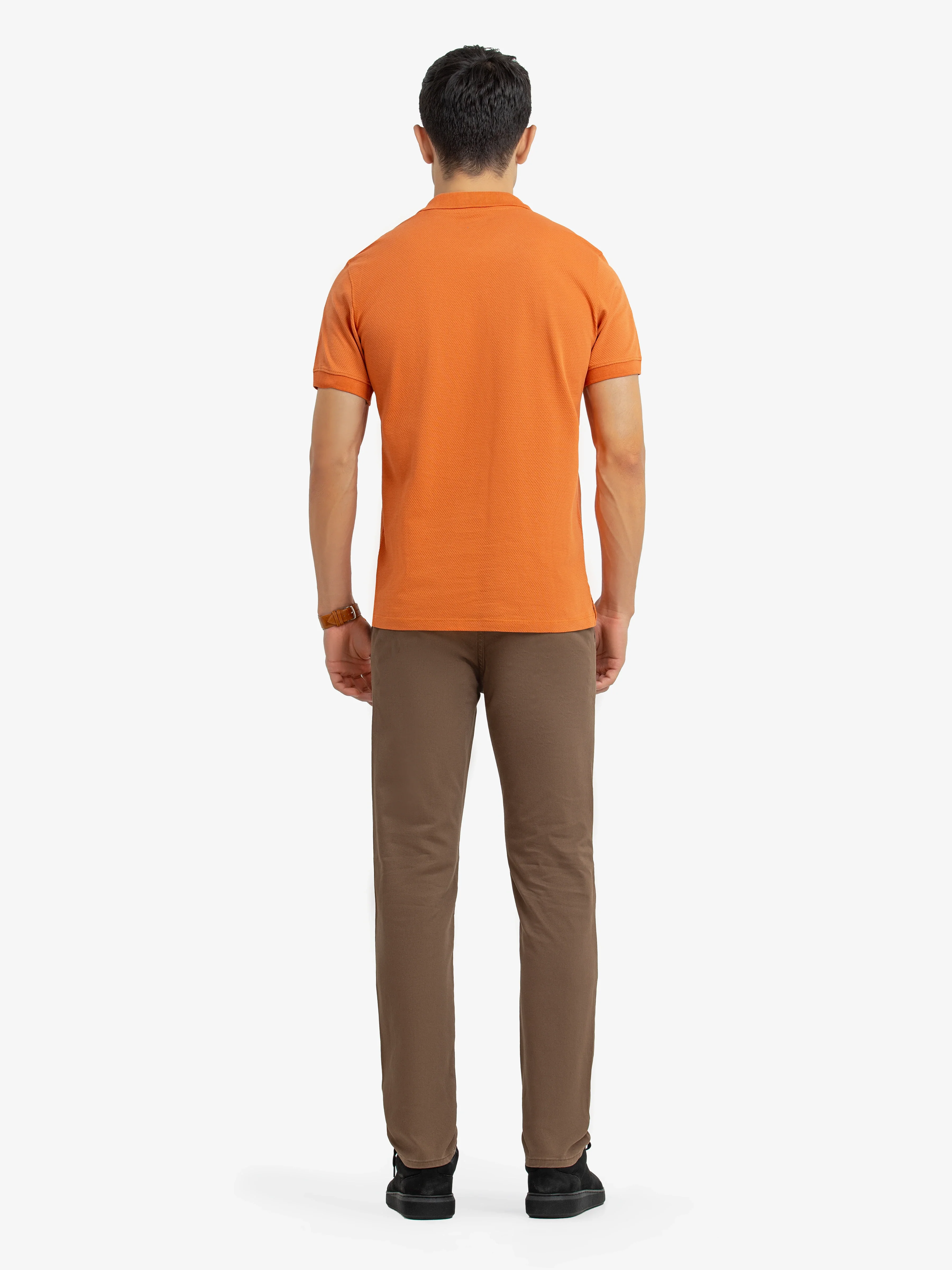 Men's Rust Polo Shirt - EMTPS24-073 - Image 5