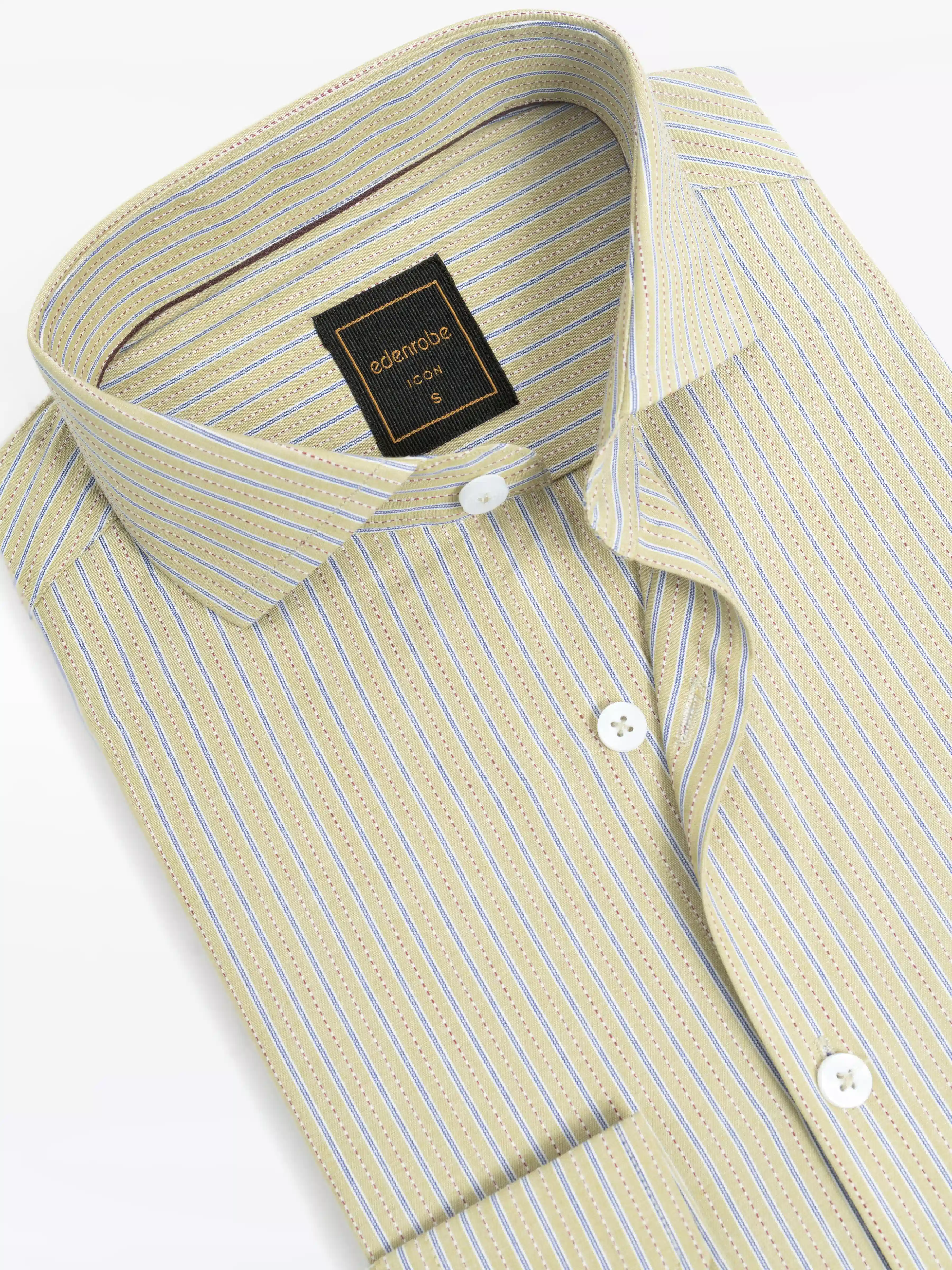 Men's Sage Green Shirt - EMTSI24-50758 - Image 2