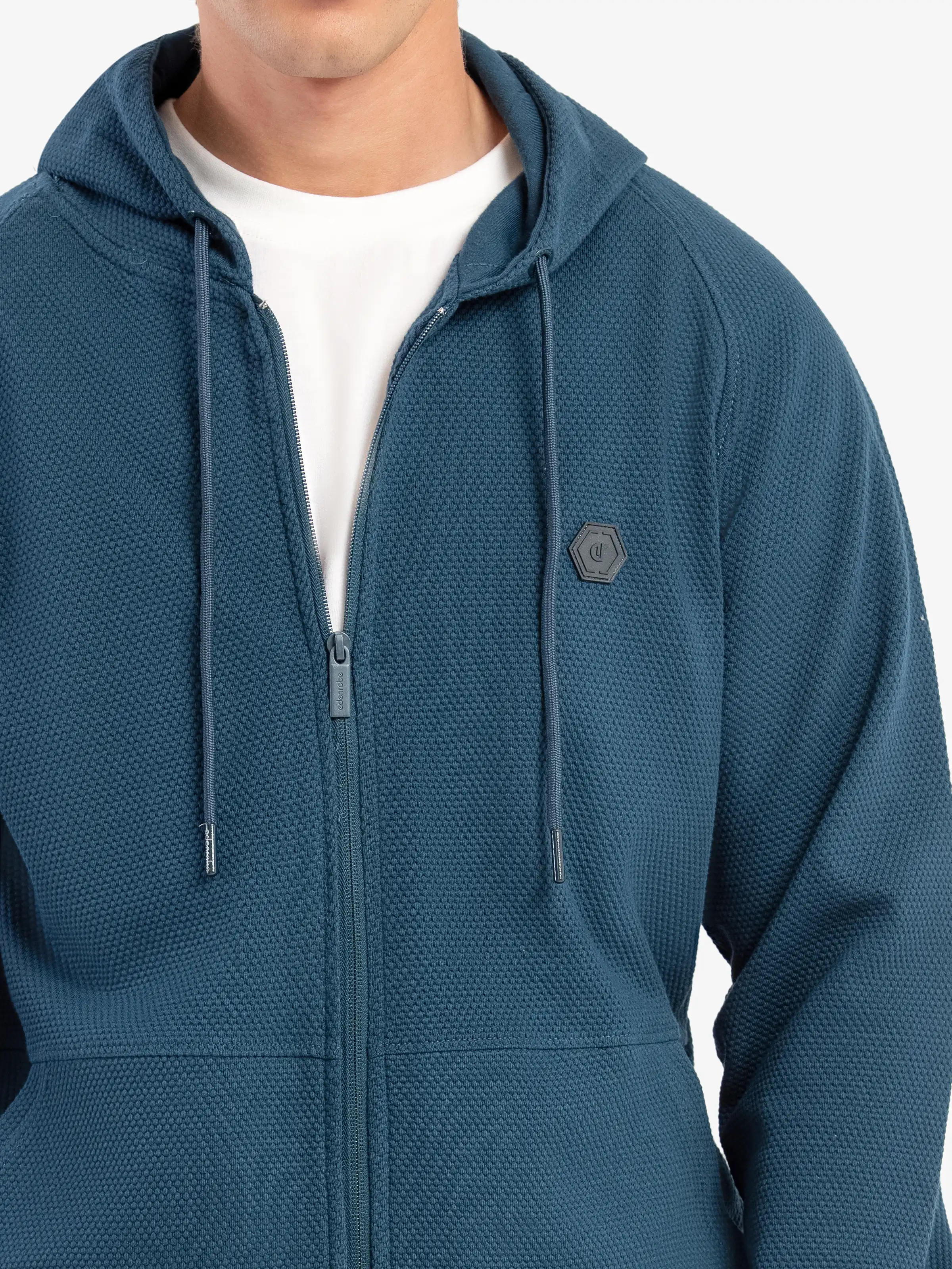 Men's Sailor Blue Hoodie - EMTH5-007 - Image 5