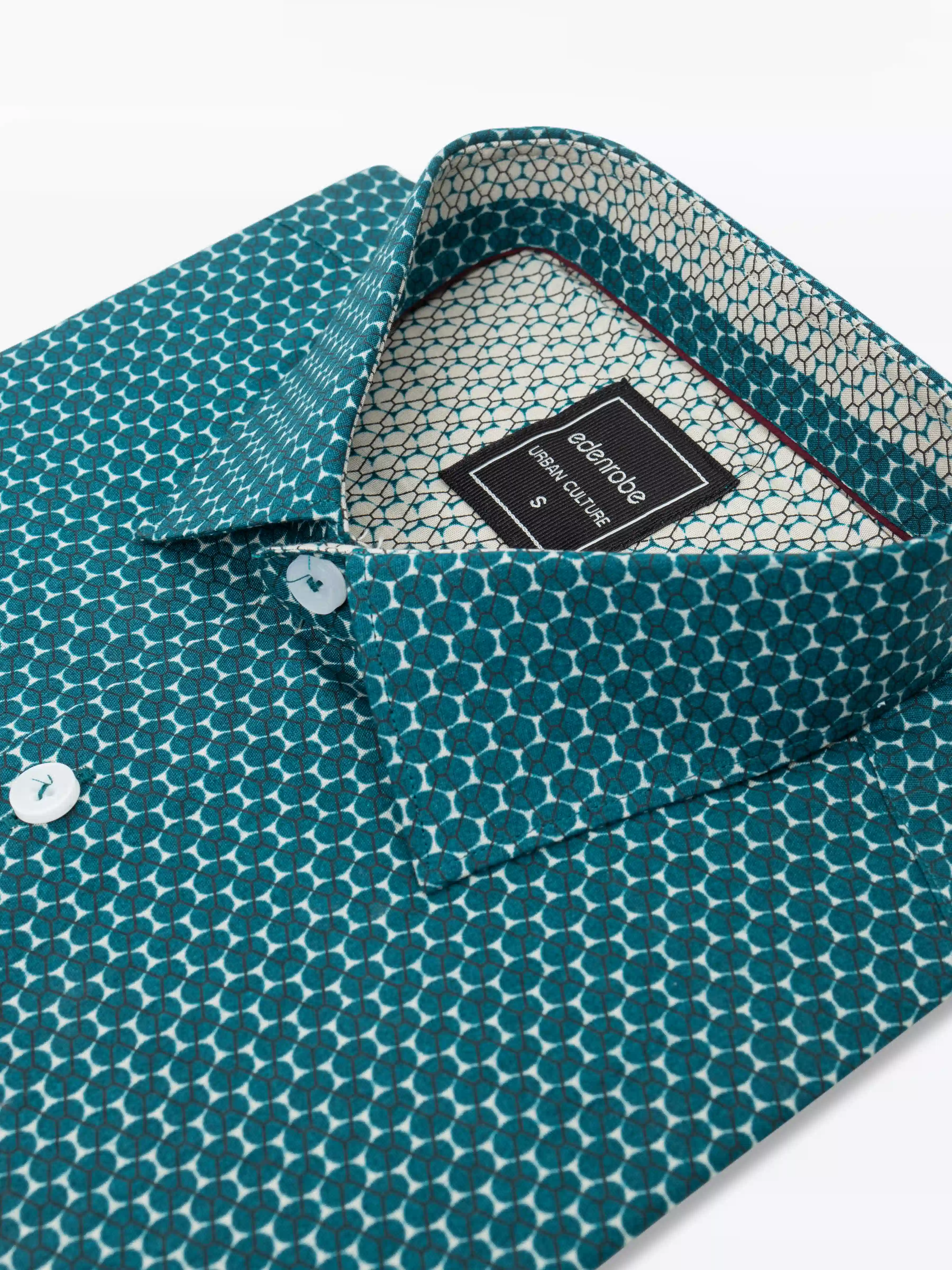 Men's Sea Green Shirt - EMTSUC24-214 - Image 3
