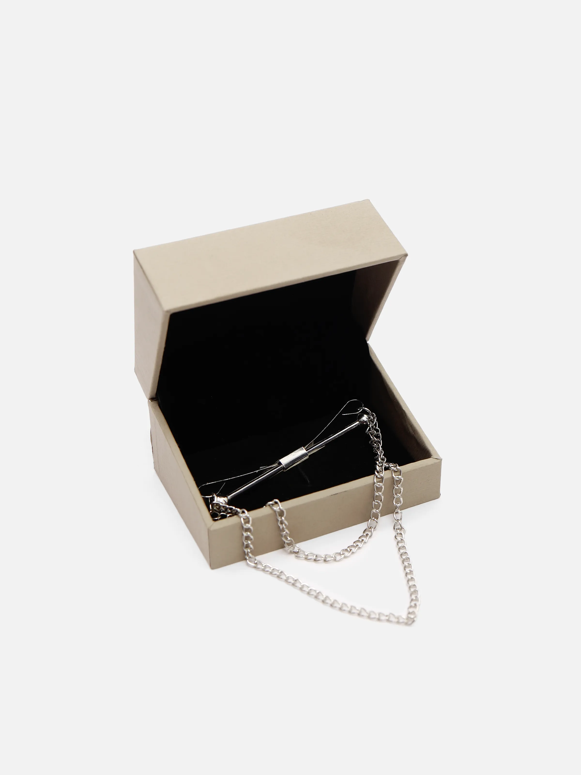 Men's Silver Tie Pin - EAMBR6-001 - Image 2