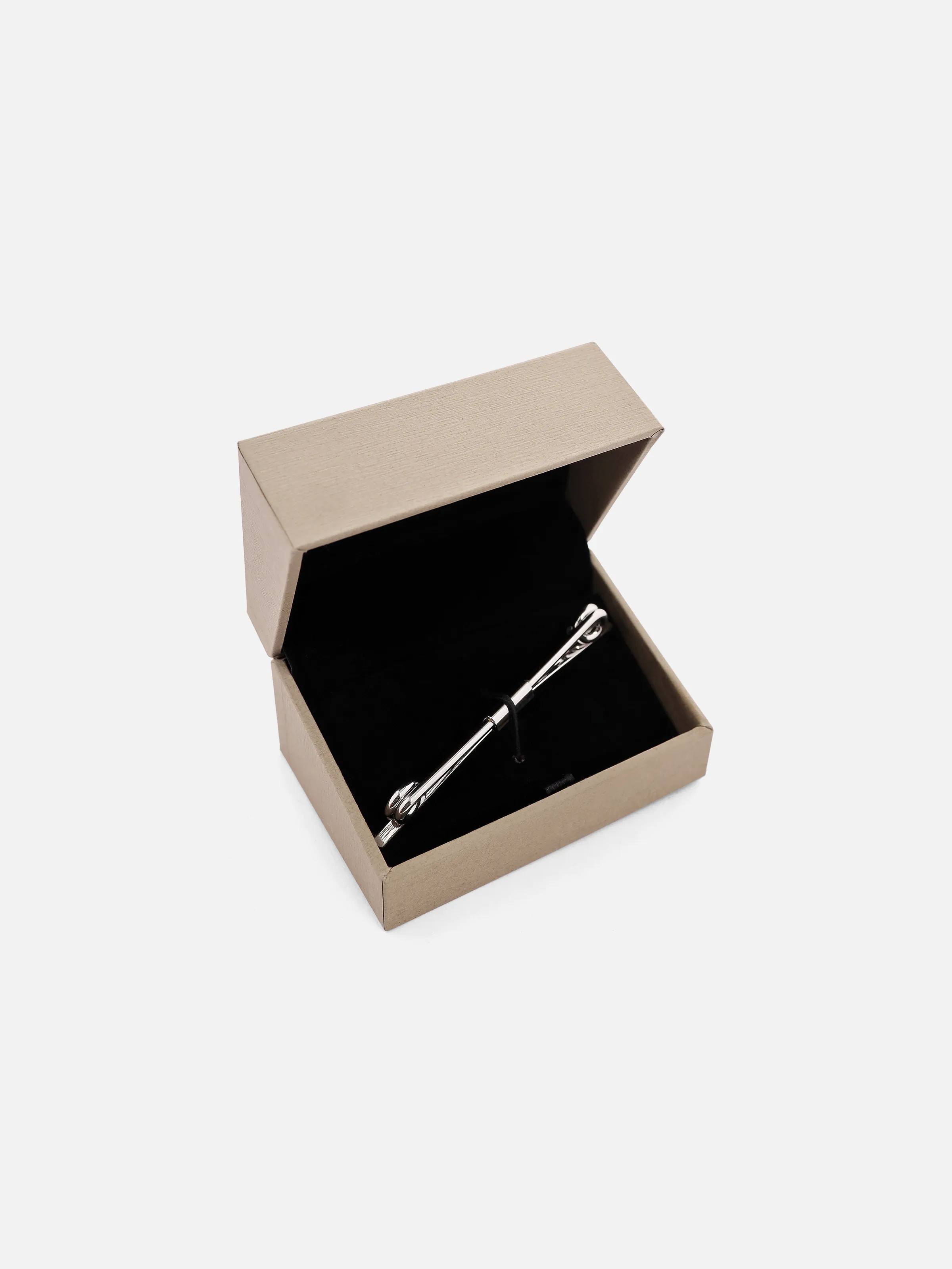 Men's Silver Tie Pin - EAMBR6-003 - Image 2